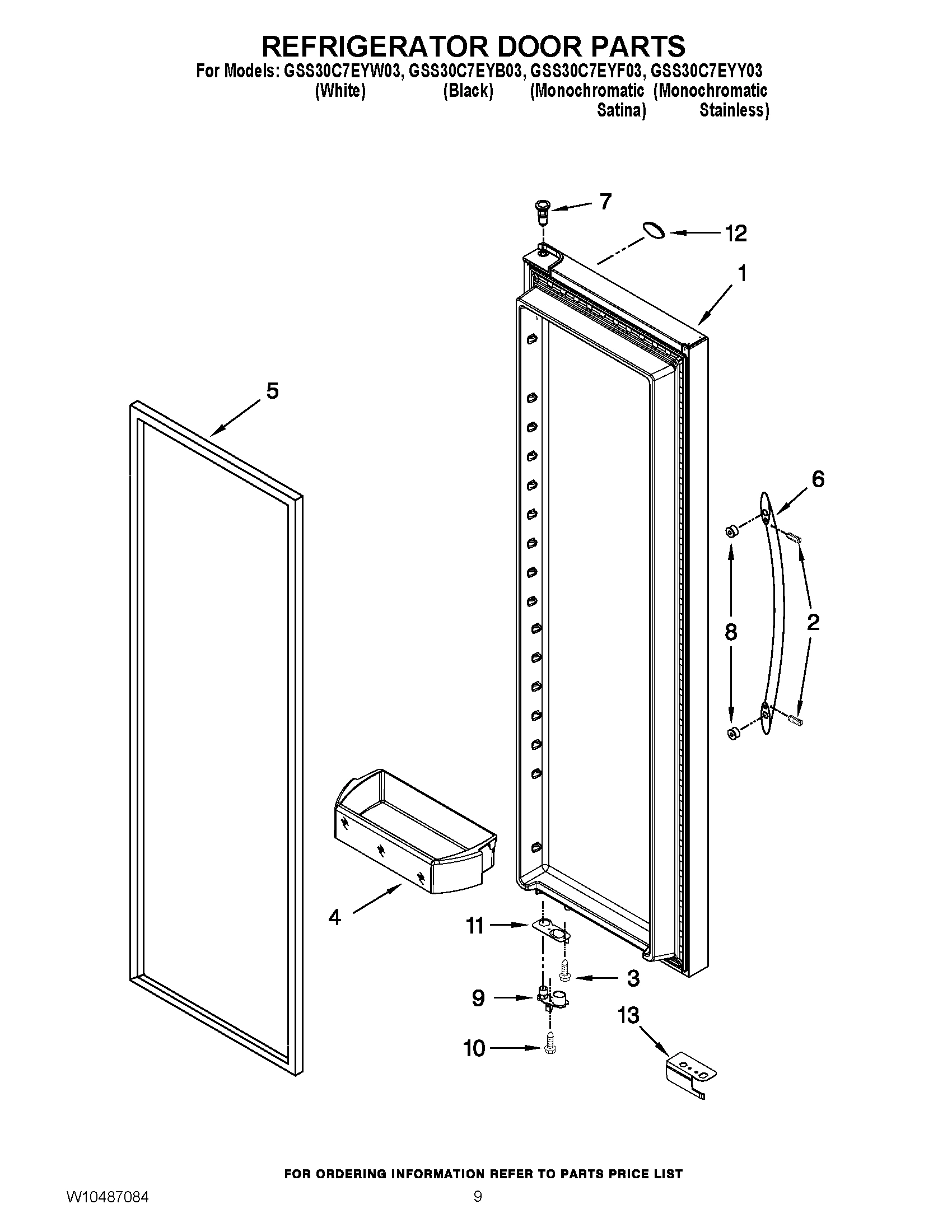 06 - REFRIGERATOR DOOR PARTS