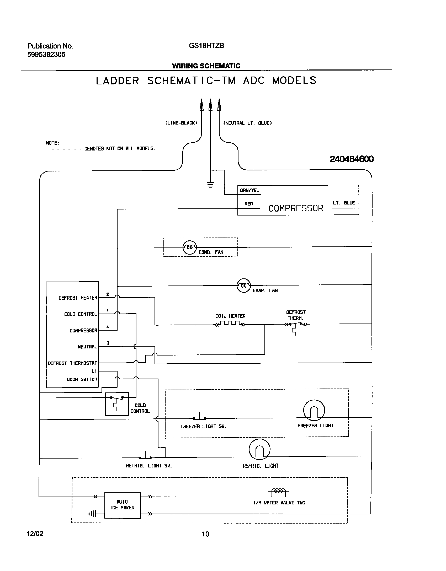 10 - WIRING SCHEMATIC