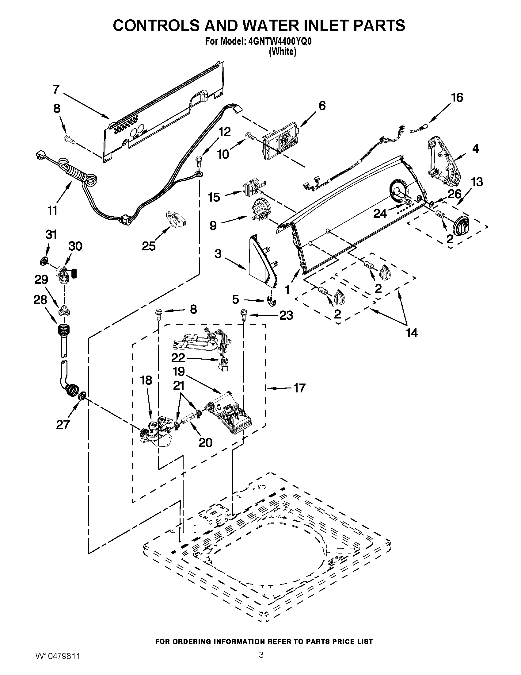 02 - CONTROLS AND WATER INLET PARTS