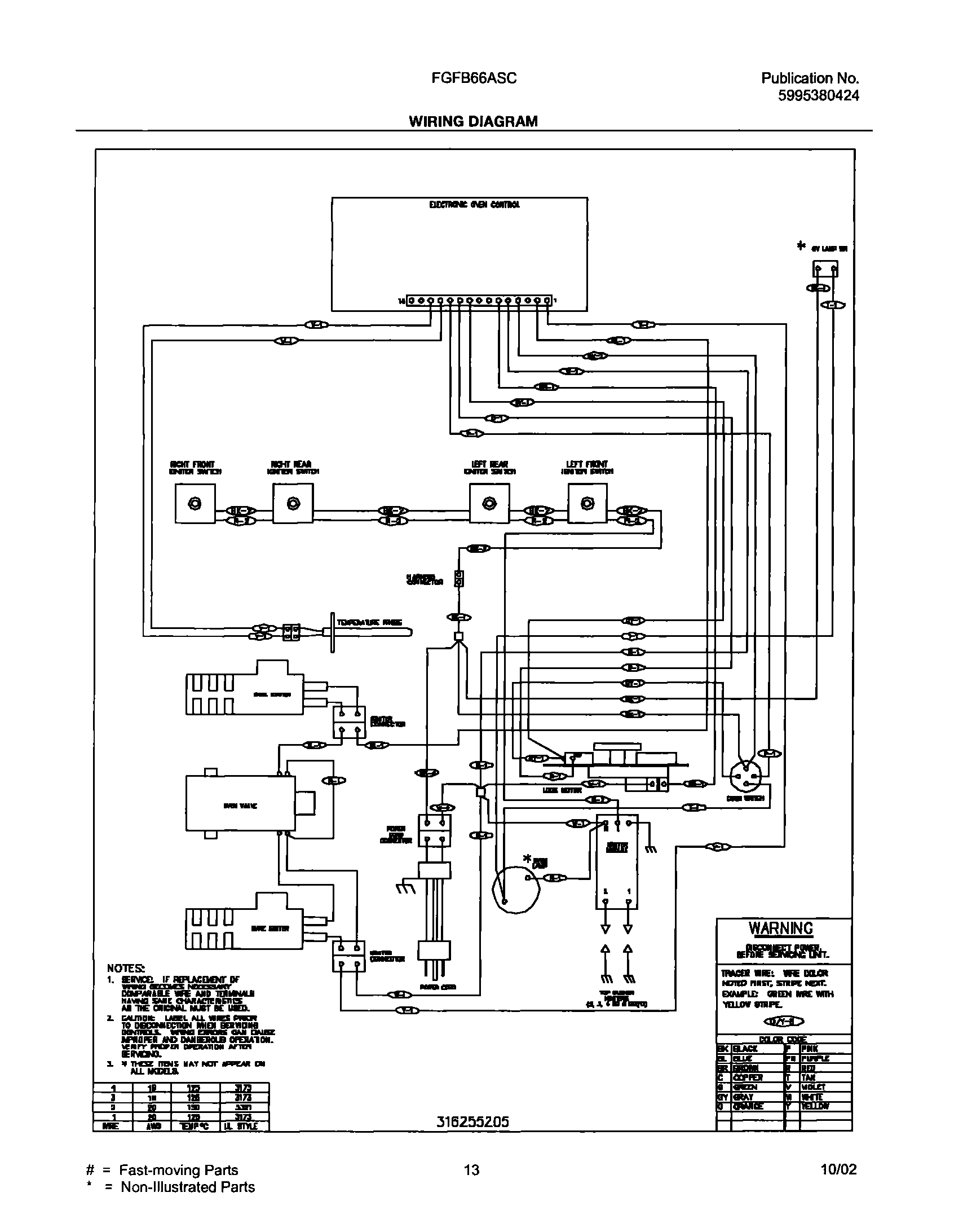 13 - WIRING DIAGRAM