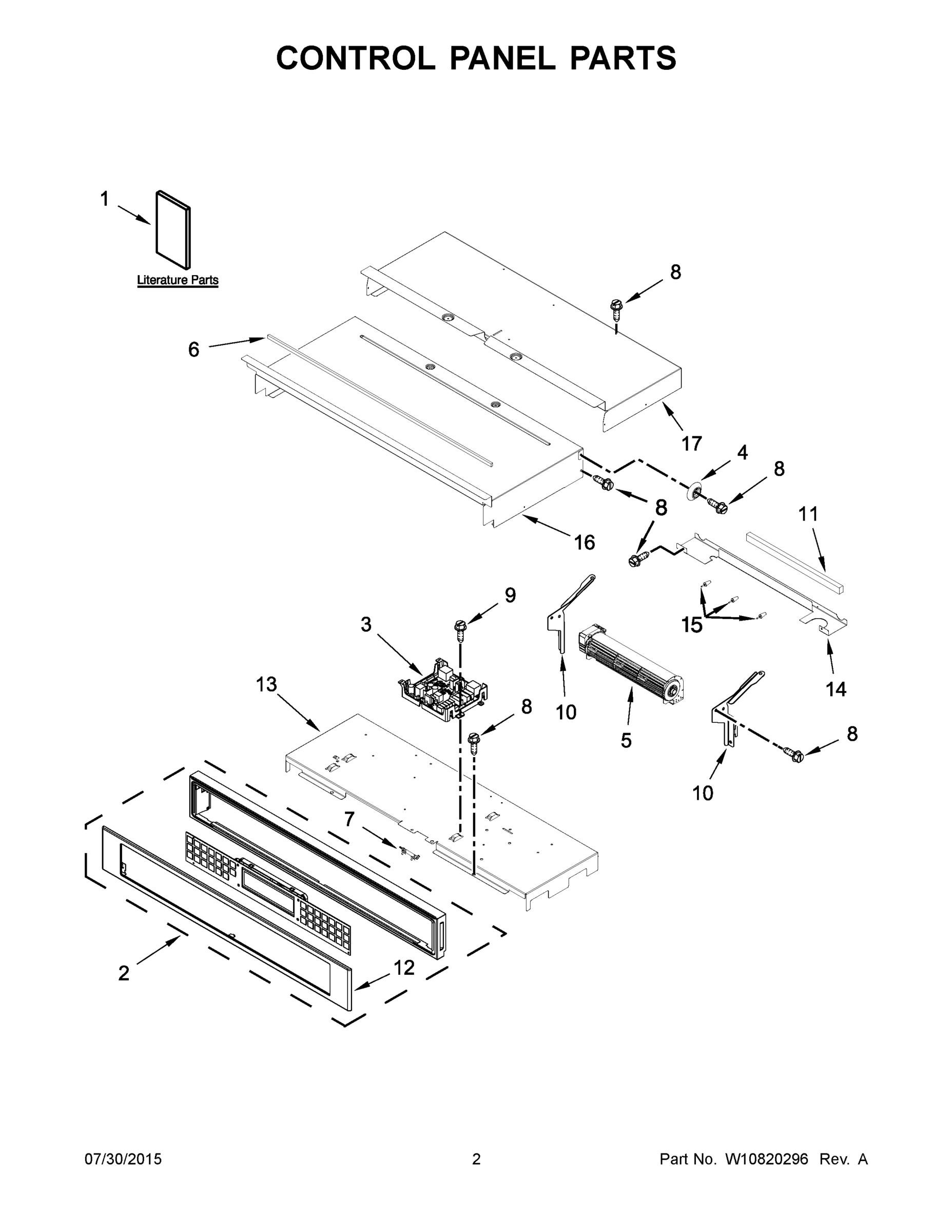 02 - CONTROL PANEL PARTS