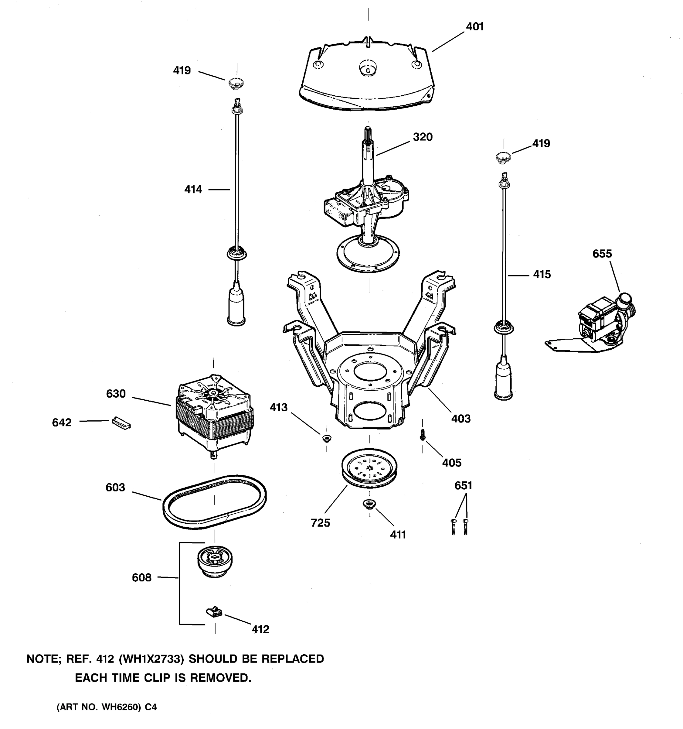 SUSPENSION, PUMP & DRIVE COMPONENTS