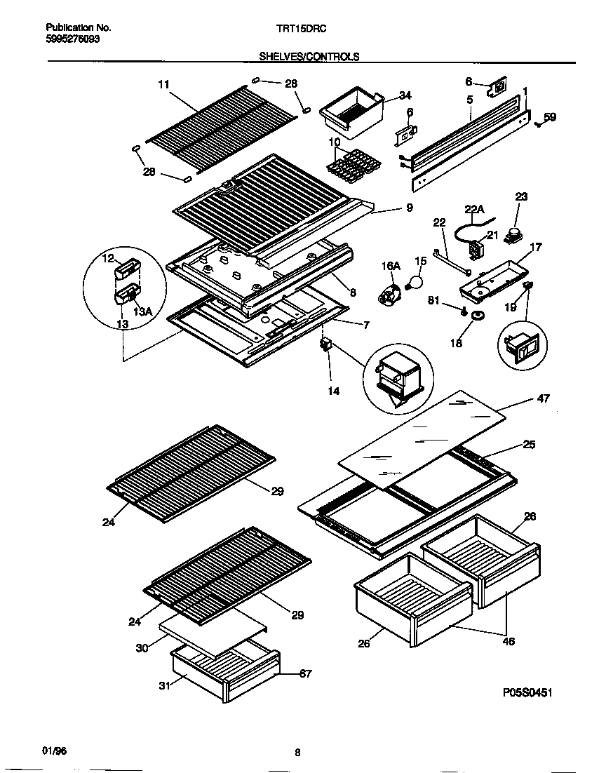 04 - SHELVES/CONTROLS