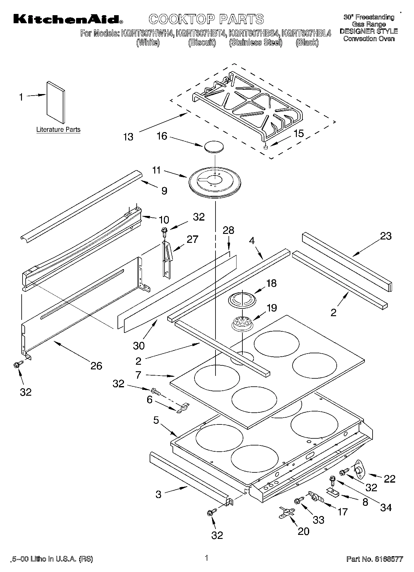 01 - COOKTOP, LITERATURE
