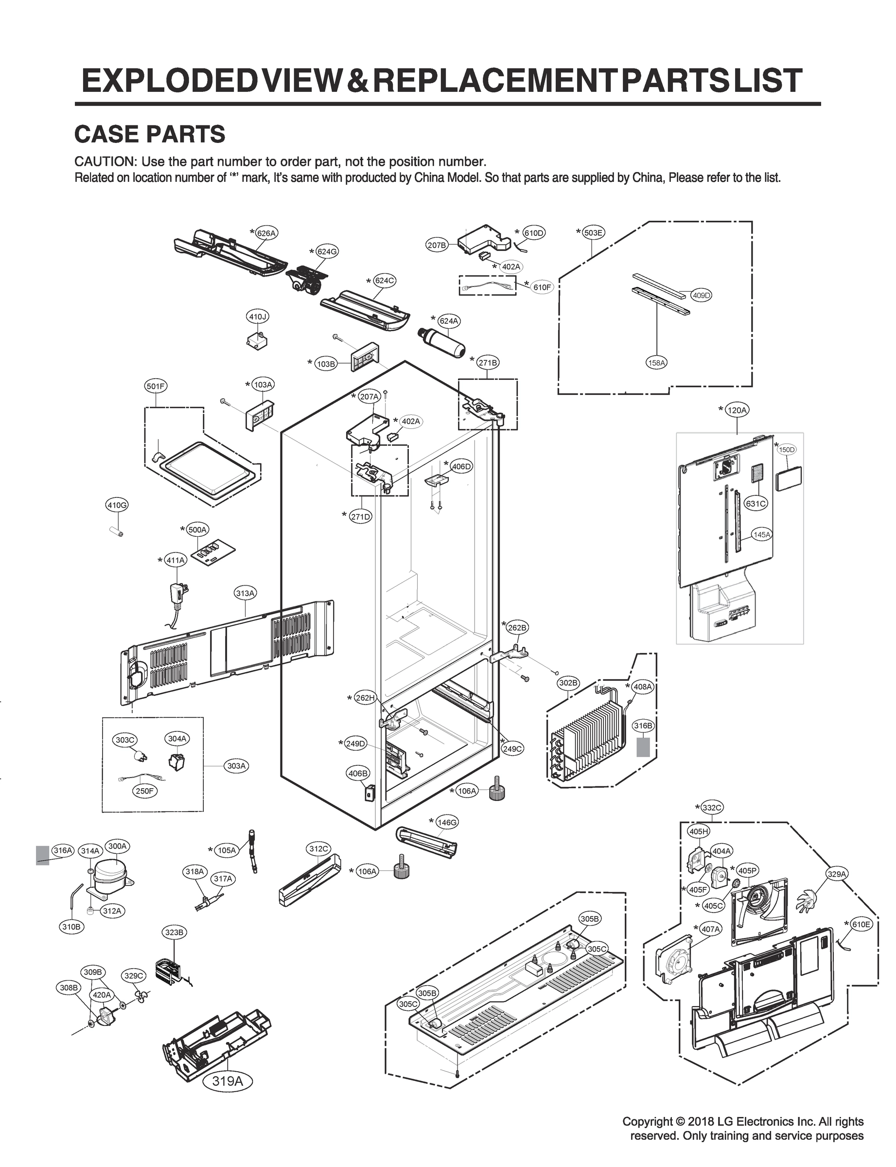 CASE PARTS