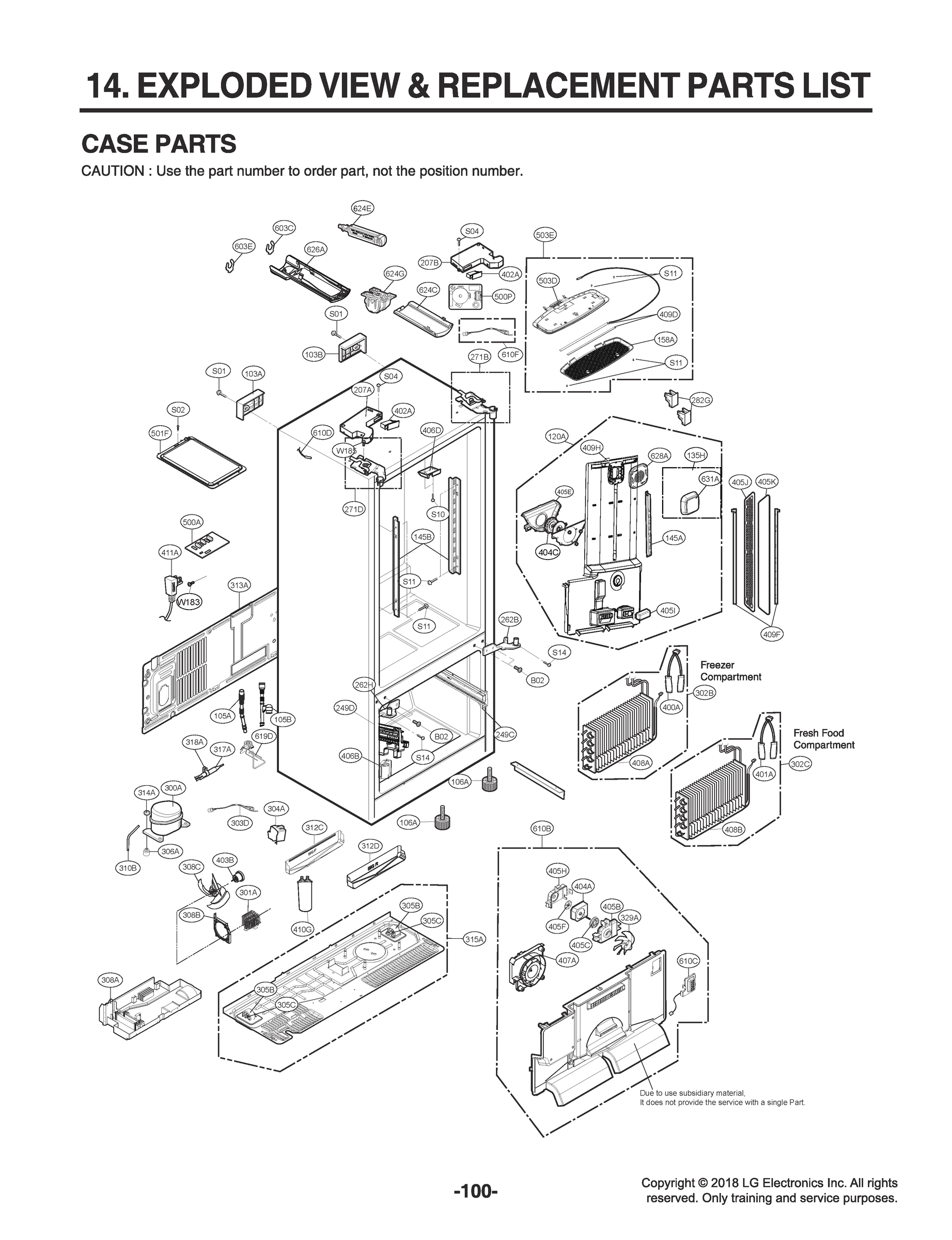 CASE PARTS