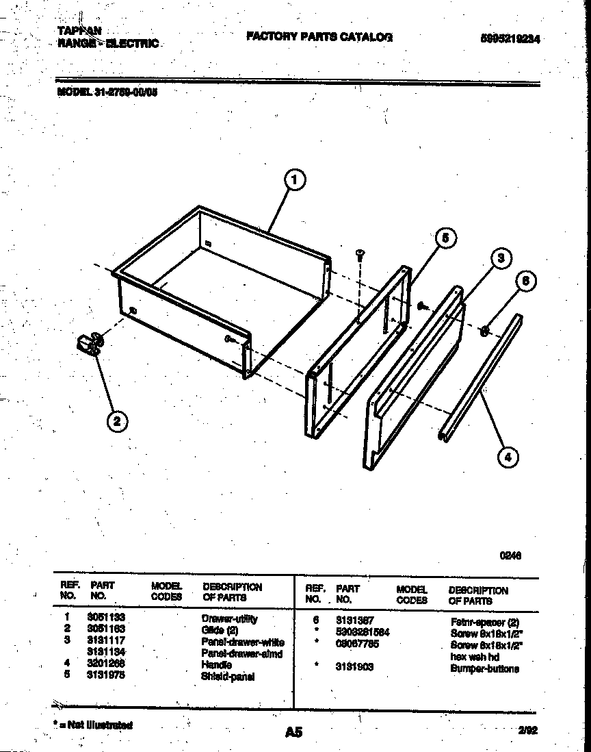 05 - DRAWER PARTS