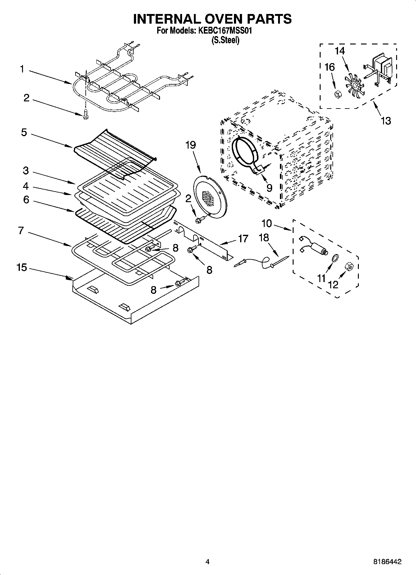 03 - INTERNAL OVEN PARTS