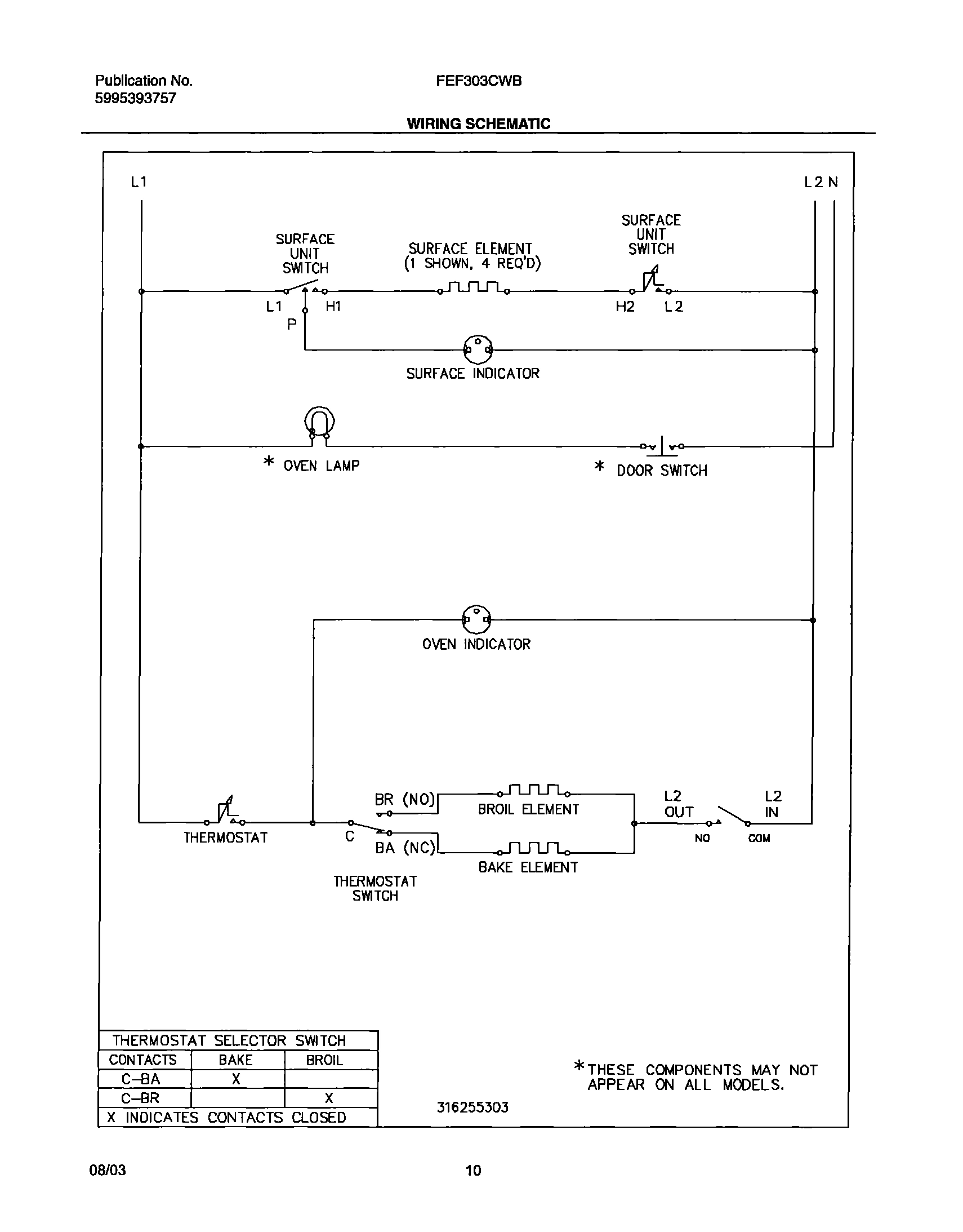 10 - WIRING SCHEMATIC