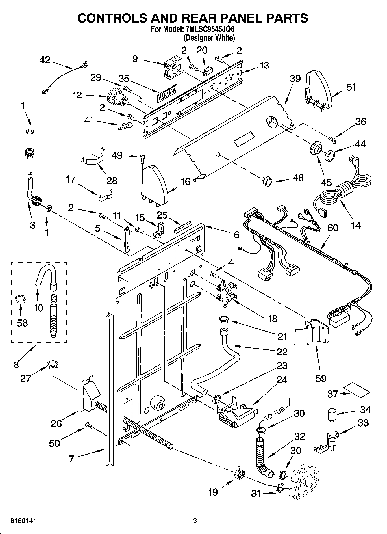 02 - CONTROLS AND REAR PANEL PARTS