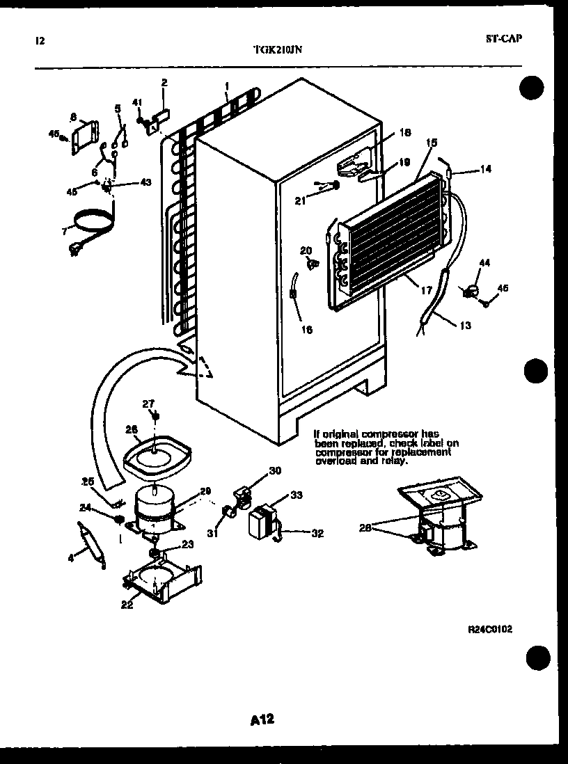 07 - SYSTEM AND AUTOMATIC DEFROST PARTS