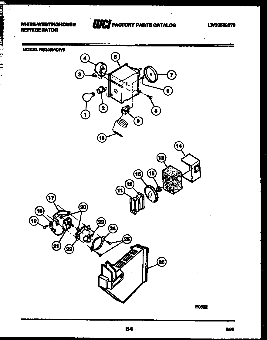 06 - REFRIGERATOR CONTROL ASSEMBLY, DAMP