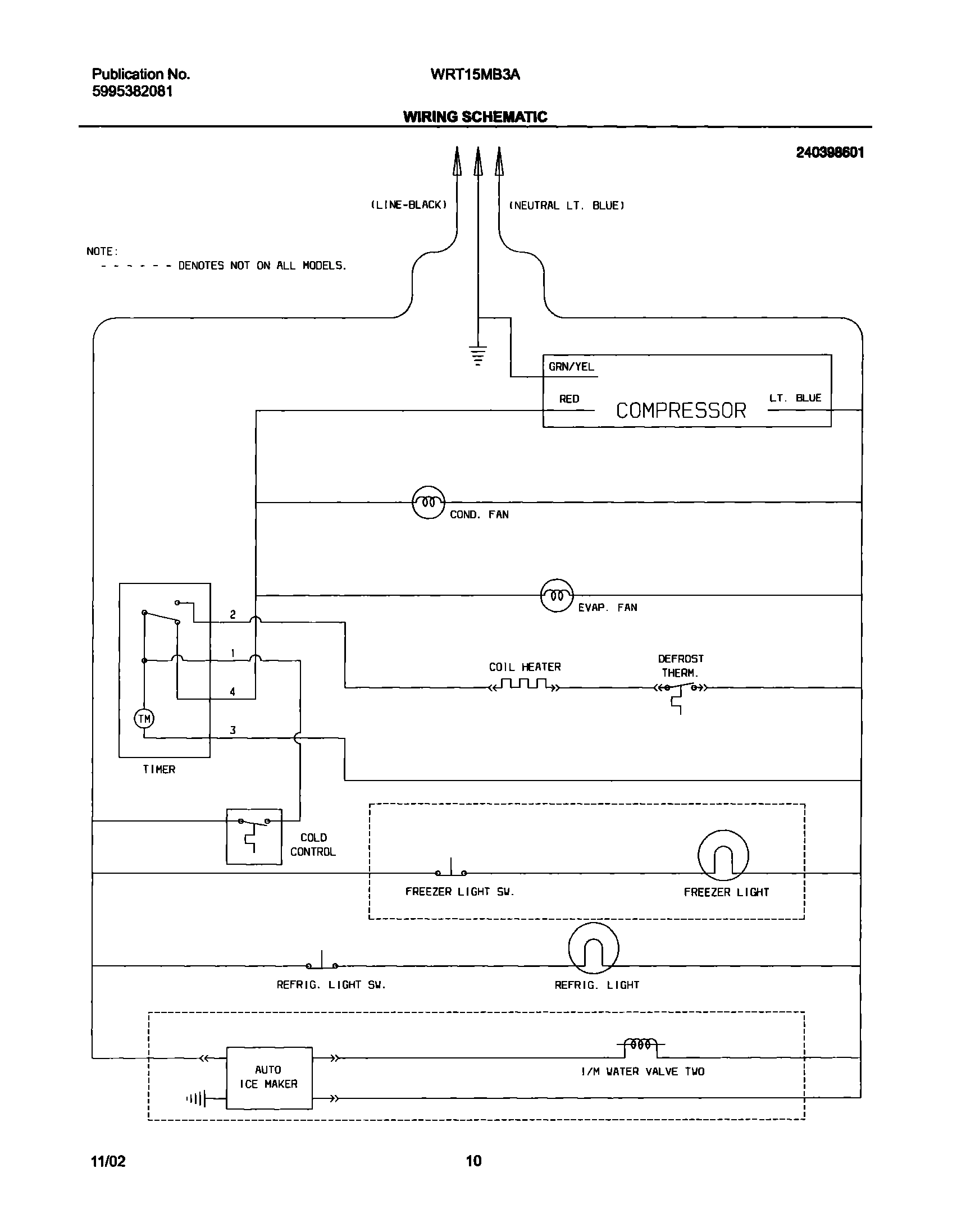 10 - WIRING SCHEMATIC