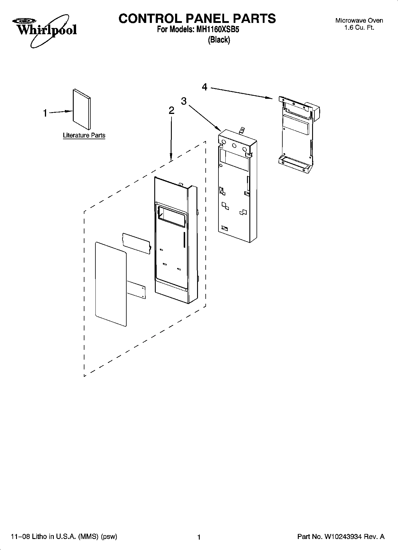 01 - CONTROL PANEL PARTS