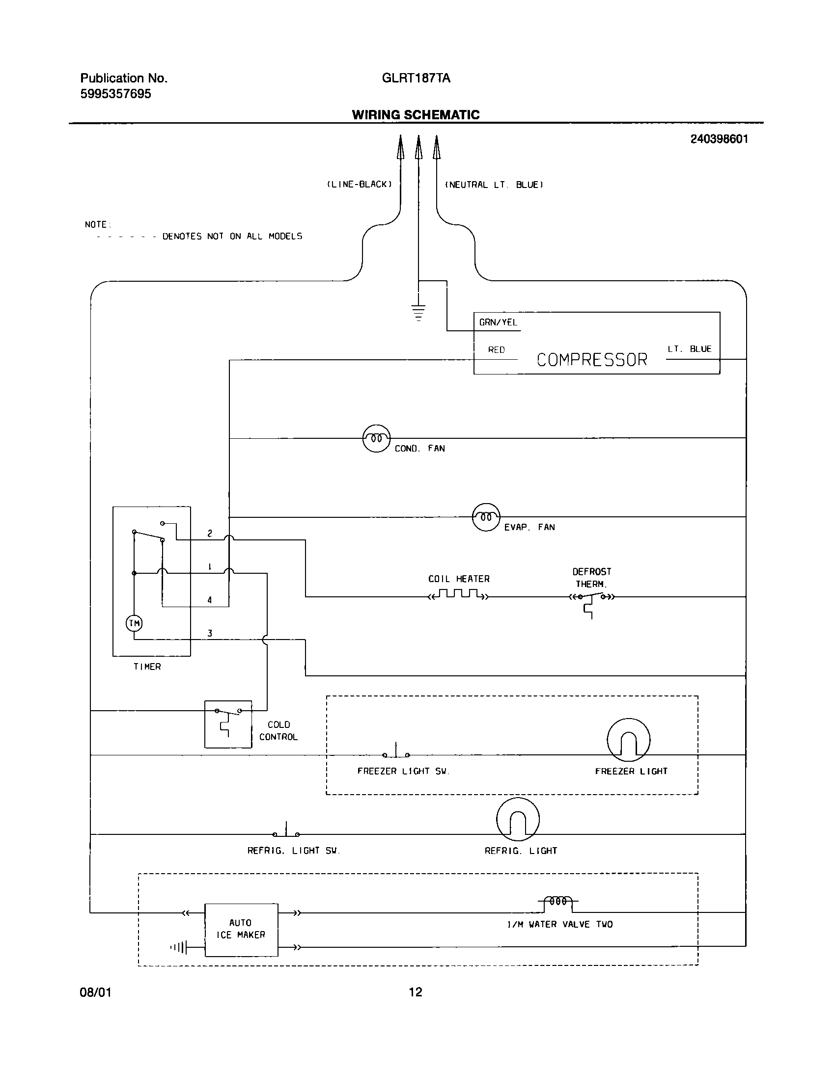 12 - WIRING SCHEMATIC