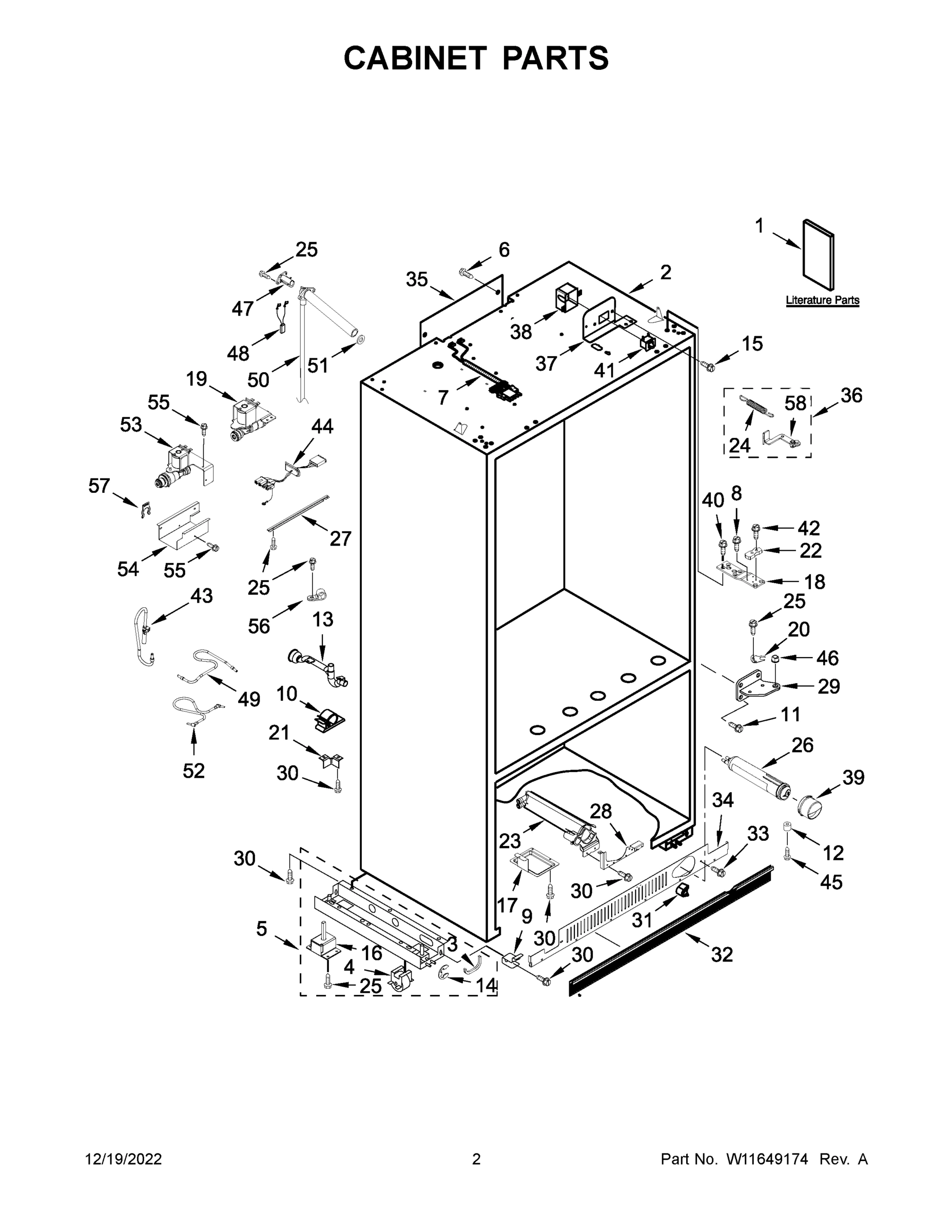 02 - CABINET PARTS