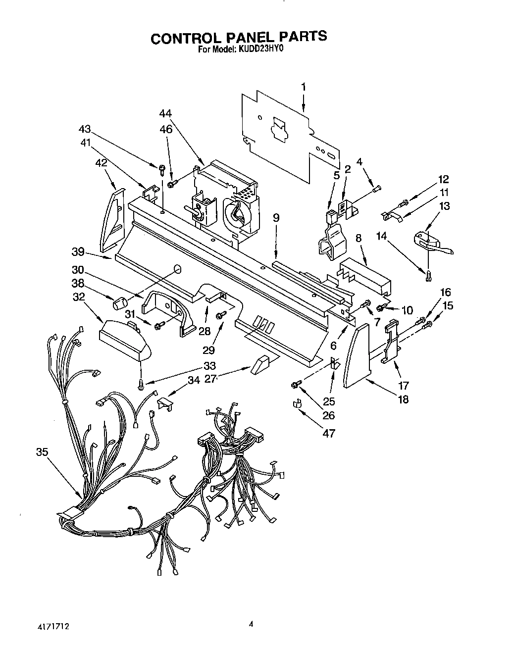 04 - CONTROL PANEL, LIT/OPTIONAL