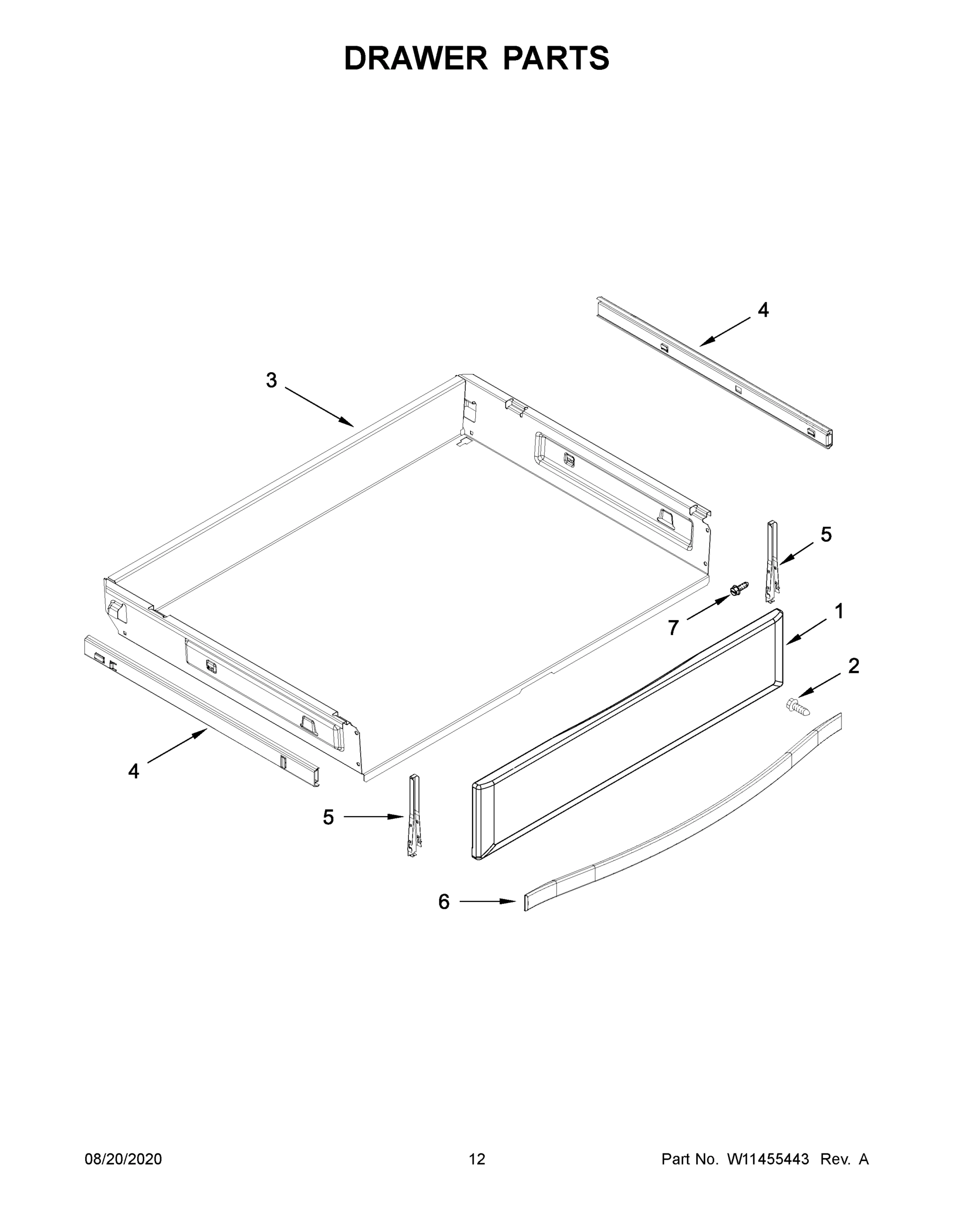 07 - DRAWER PARTS