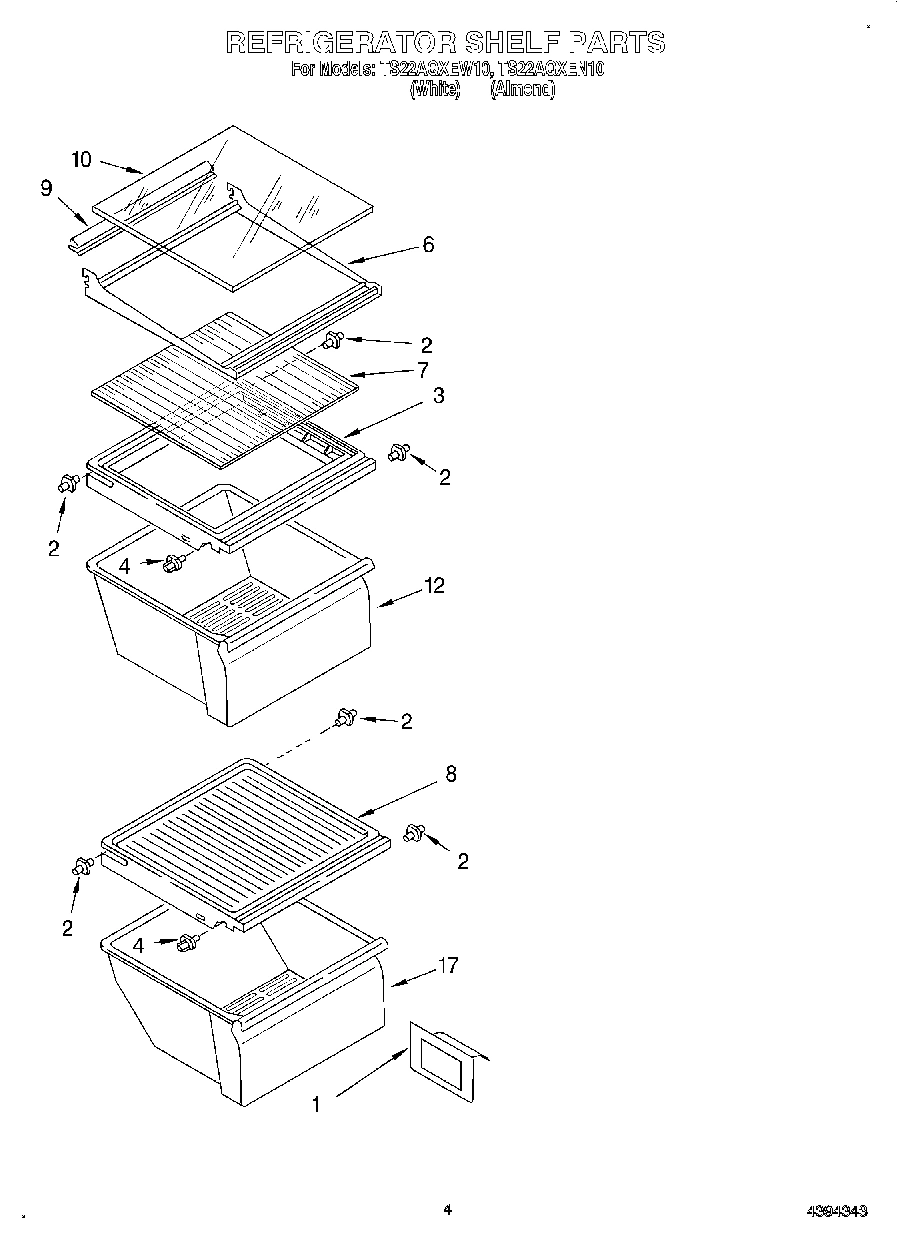 03 - REFRIGERATOR SHELF