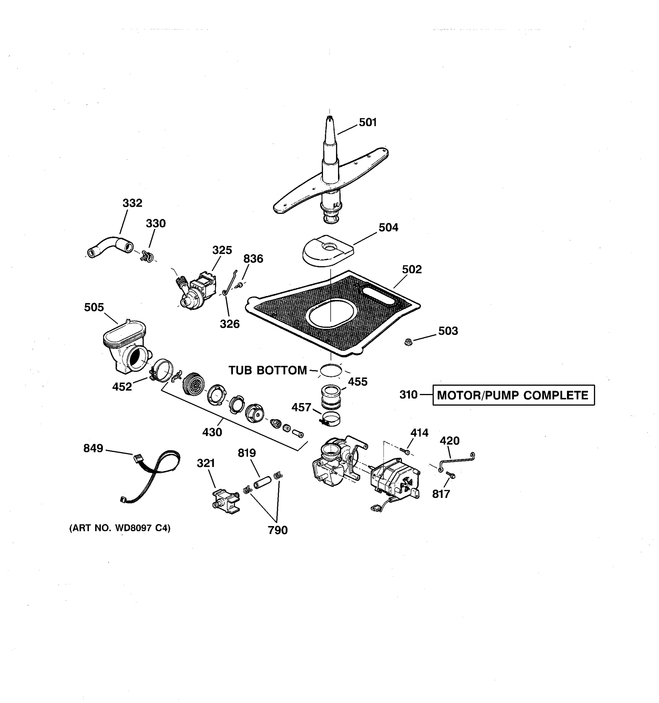 MOTOR-PUMP MECHANISM