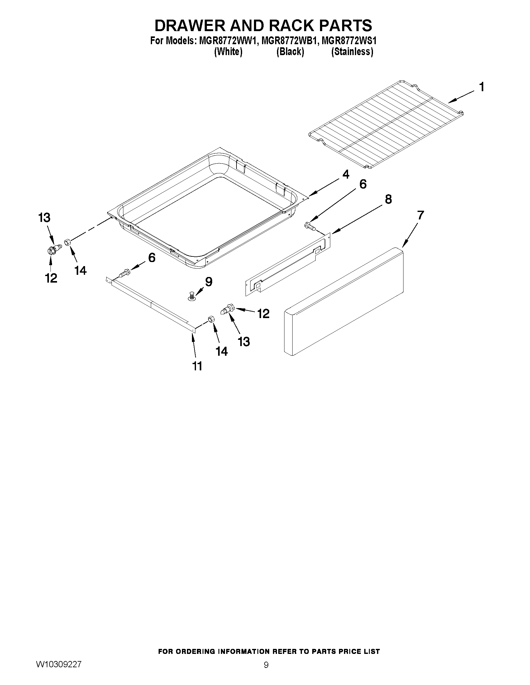 06 - DRAWER AND RACK PARTS