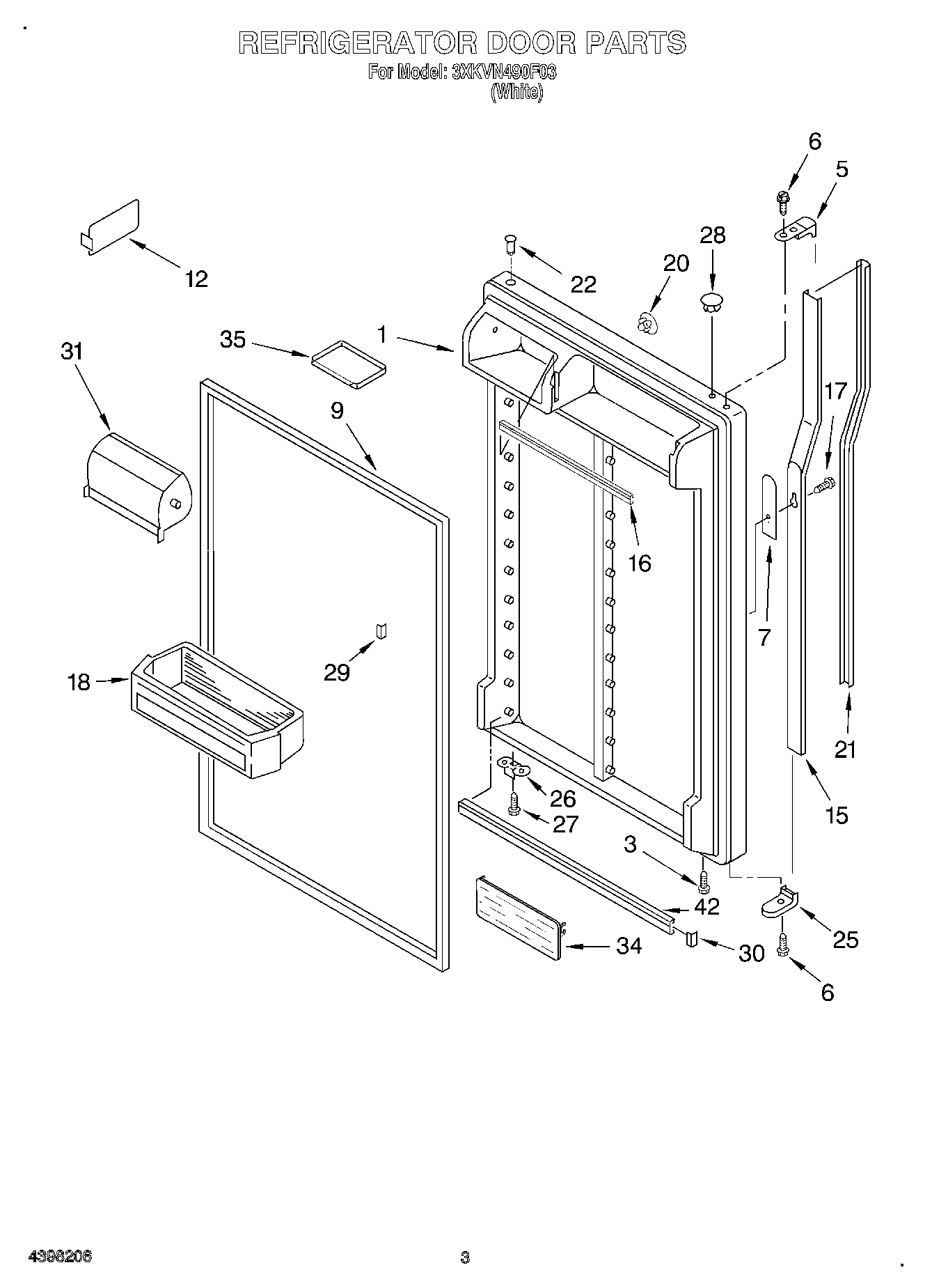 02 - REFRIGERATOR DOOR