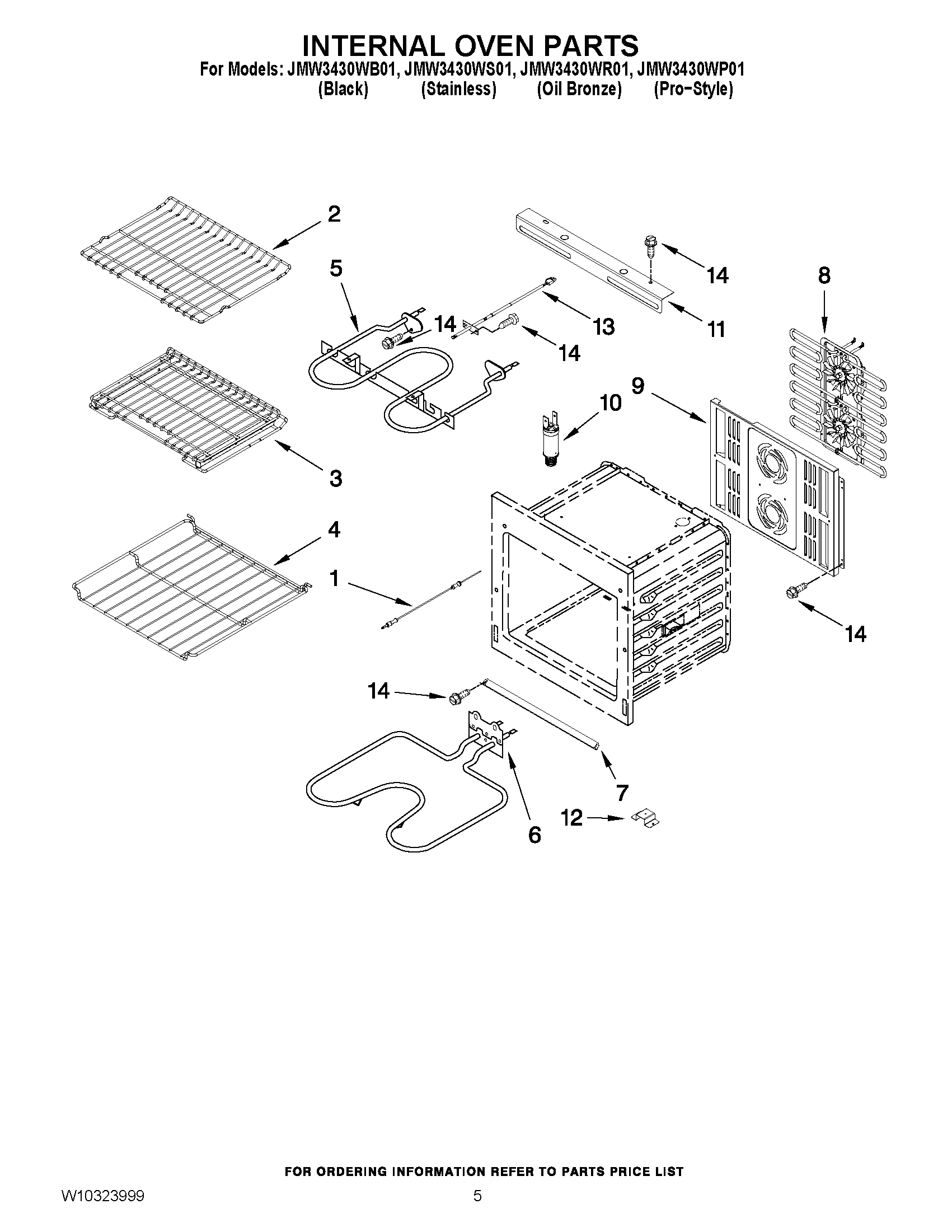 03 - INTERNAL OVEN PARTS
