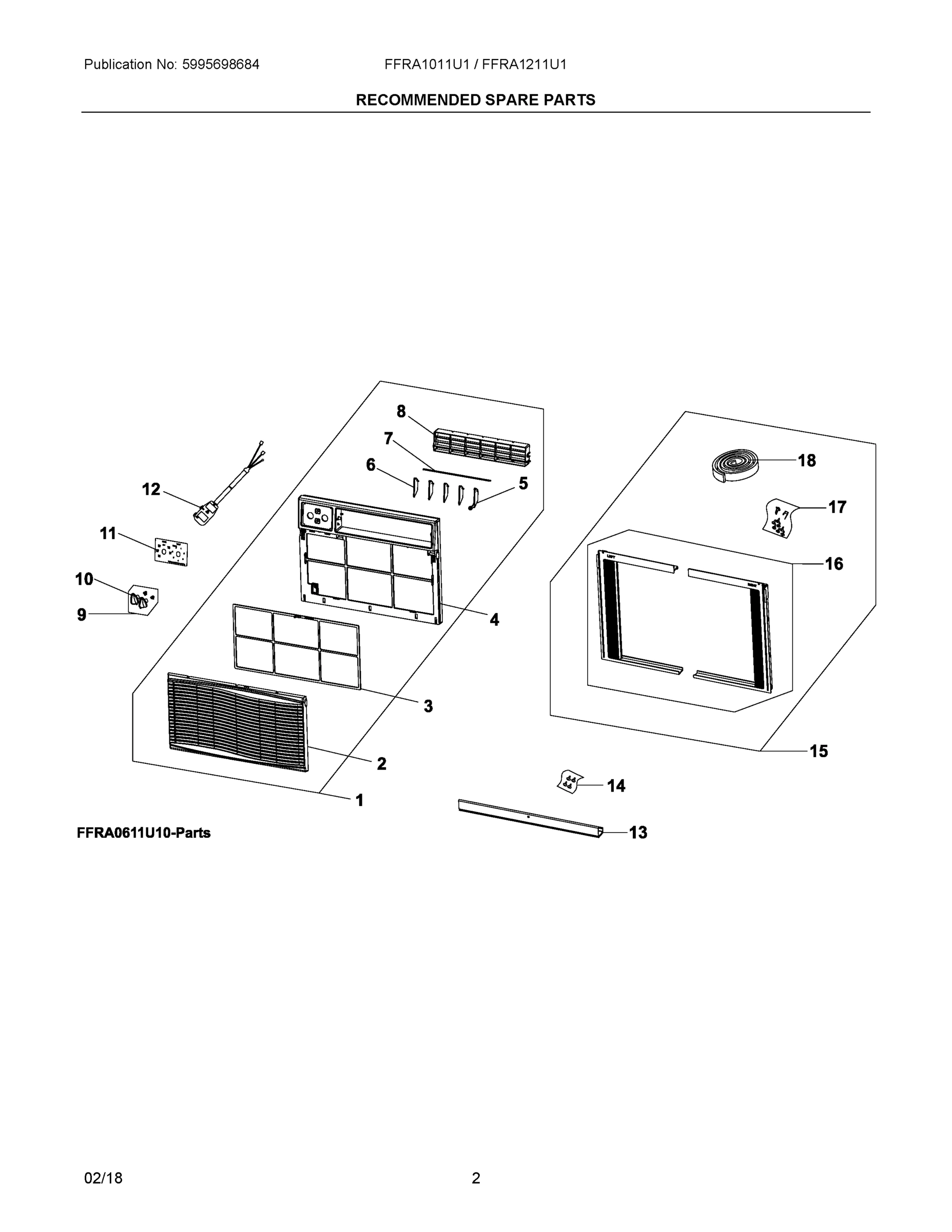 02 - RECOMMENDED SPARE PARTS