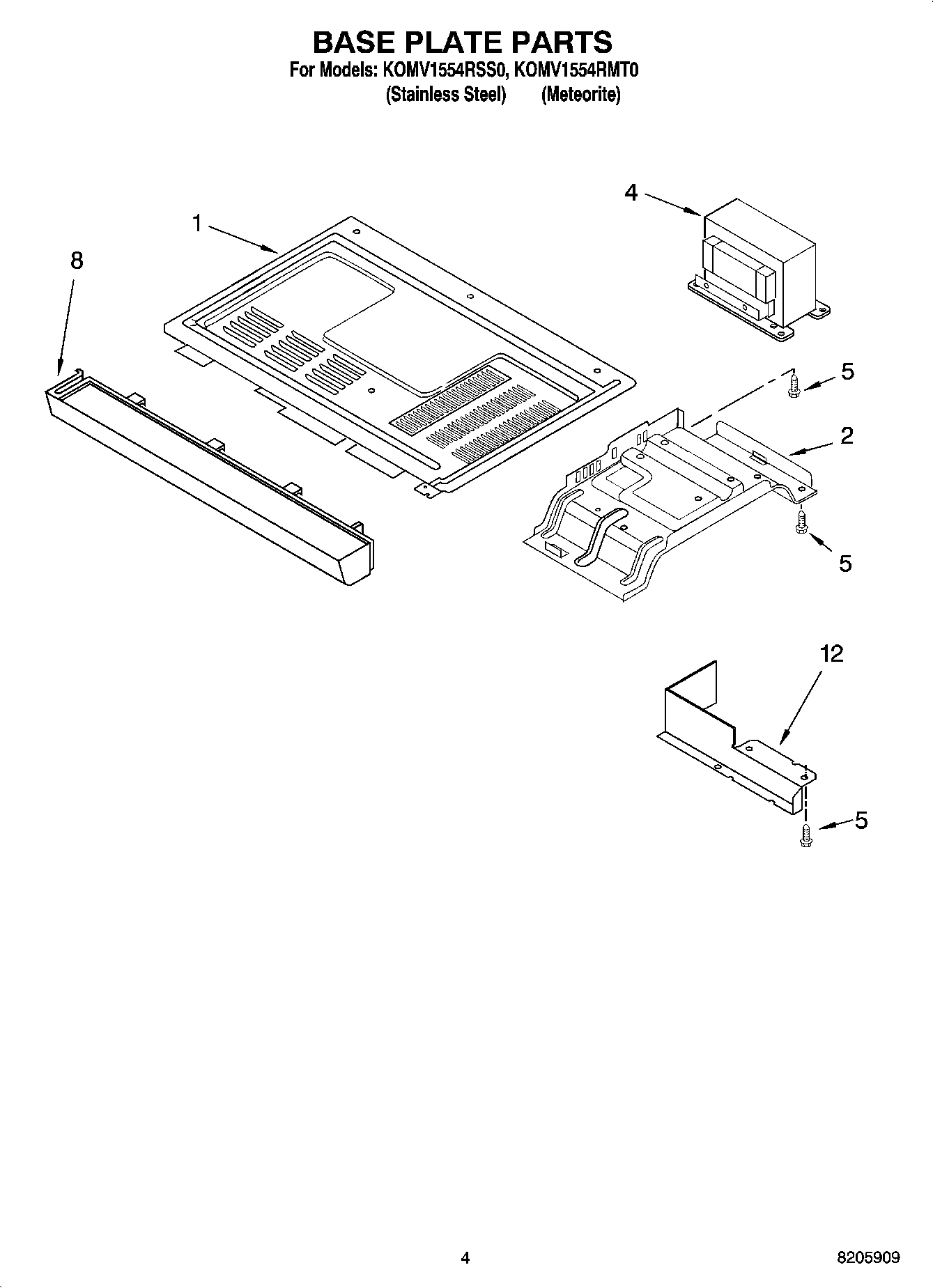 04 - BASE PLATE PARTS