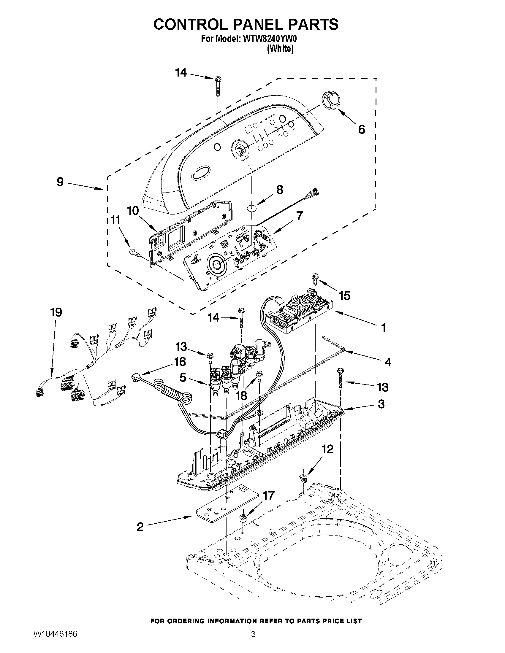 02 - CONTROL PANEL PARTS