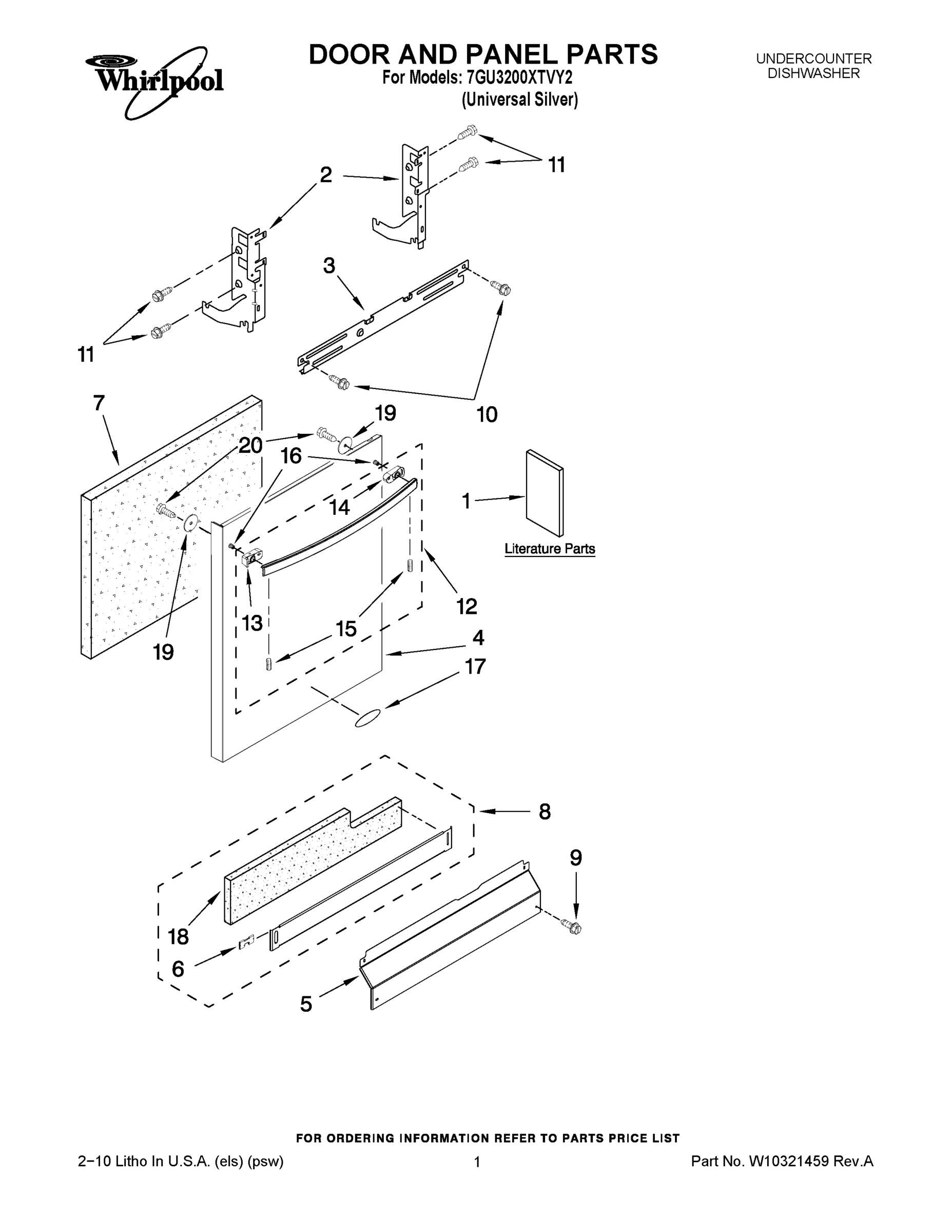 01 - DOOR AND PANEL PARTS