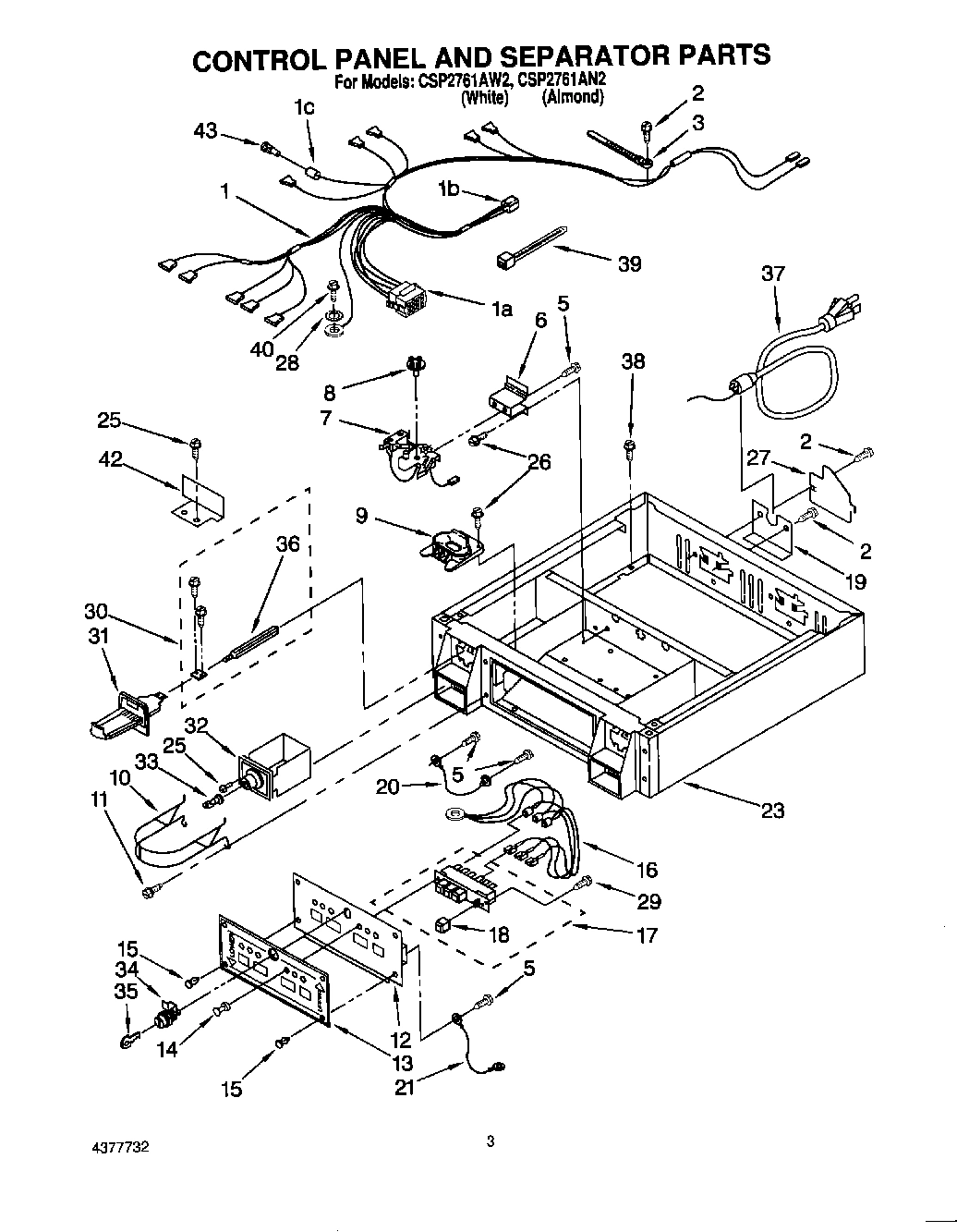 03 - CONTROL PANEL AND SEPARATOR