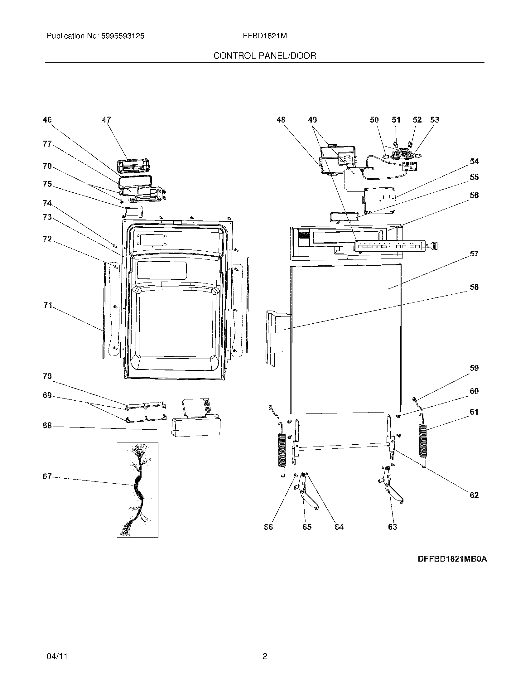 03 - CONTROL PANEL/DOOR
