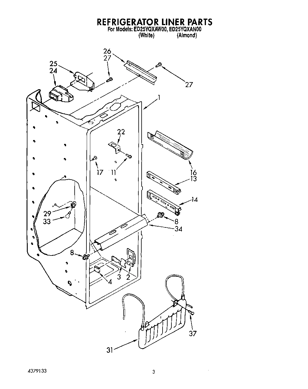 02 - REFRIGERATOR LINER