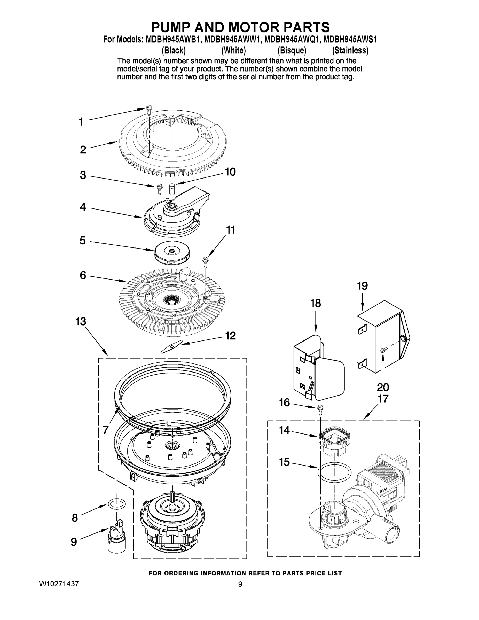 08 - PUMP AND MOTOR PARTS