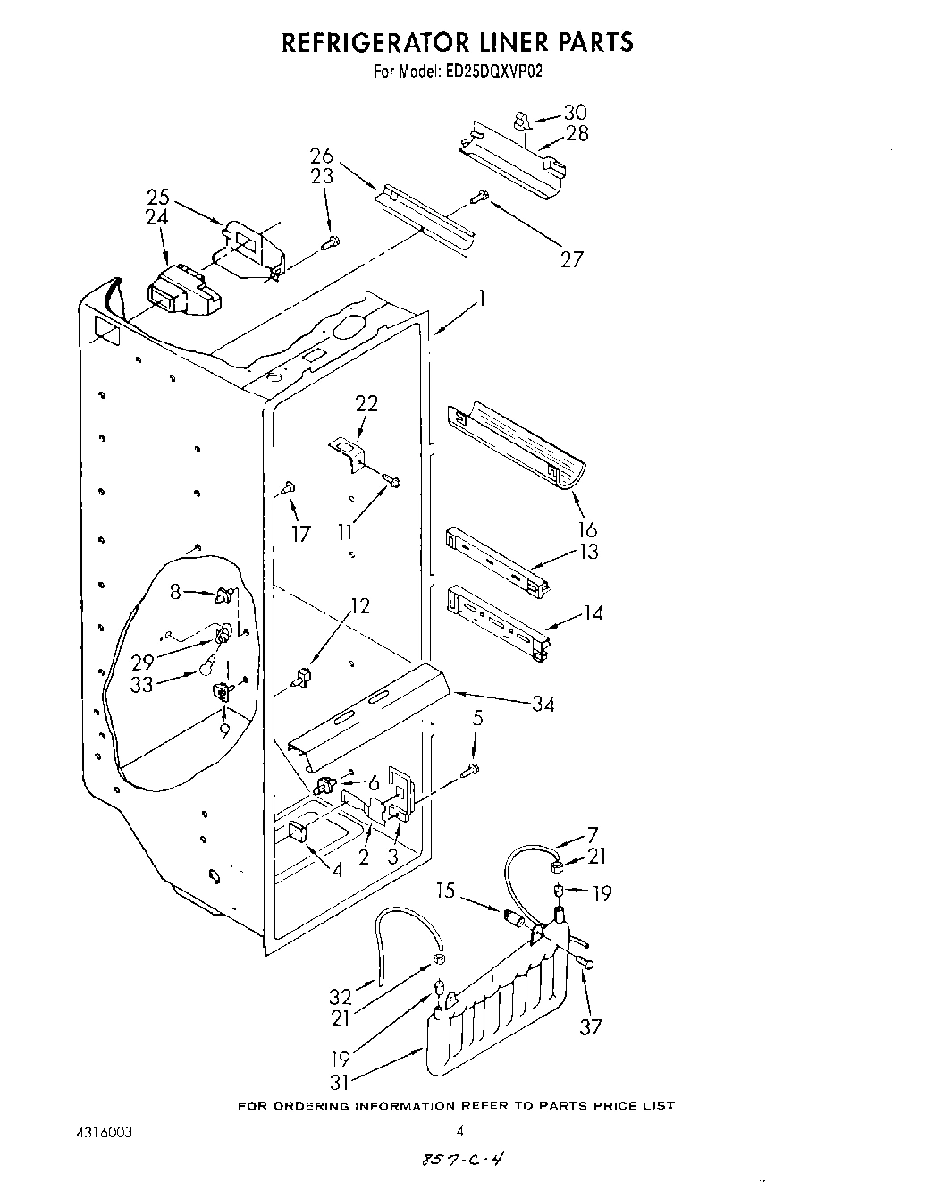 03 - REFRIGERATOR LINER