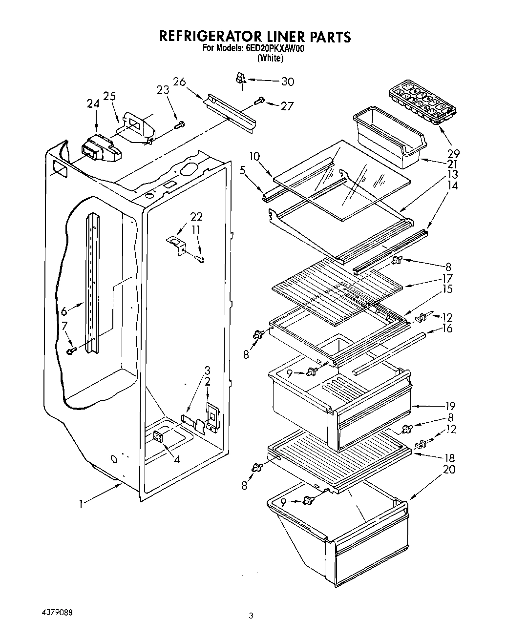 02 - REFRIGERATOR LINER