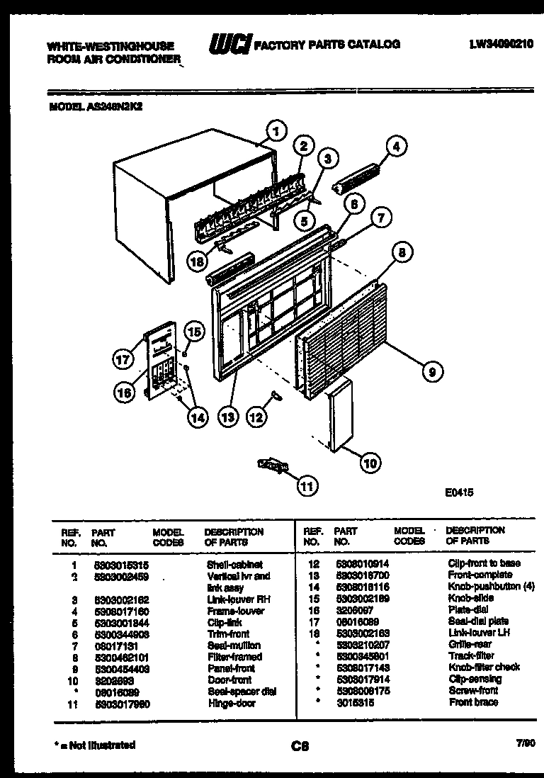02 - CABINET PARTS