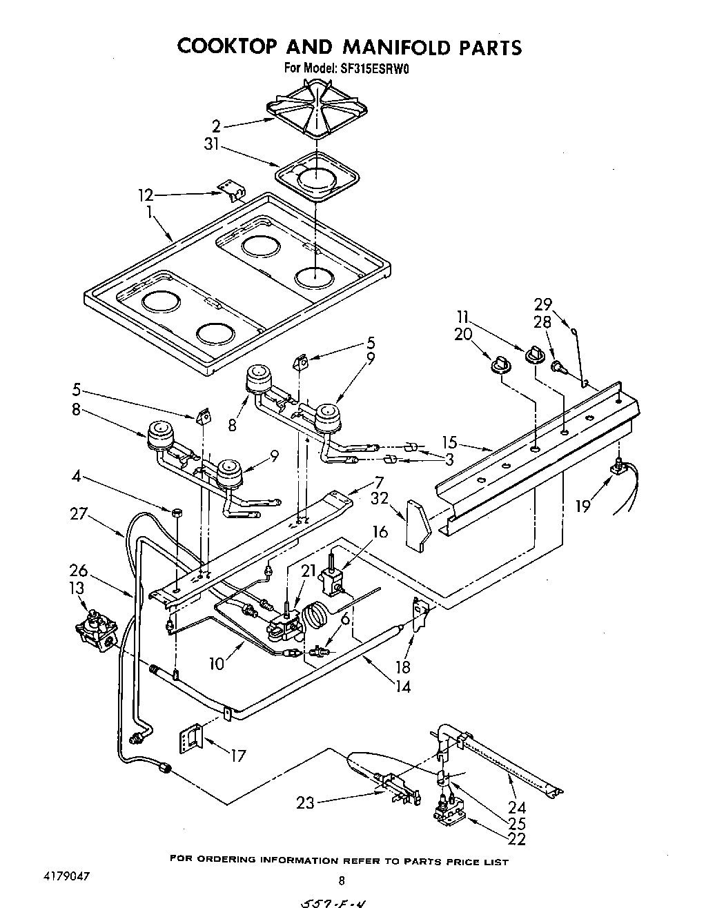 06 - COOK TOP AND MANIFOLD , LITERATURE