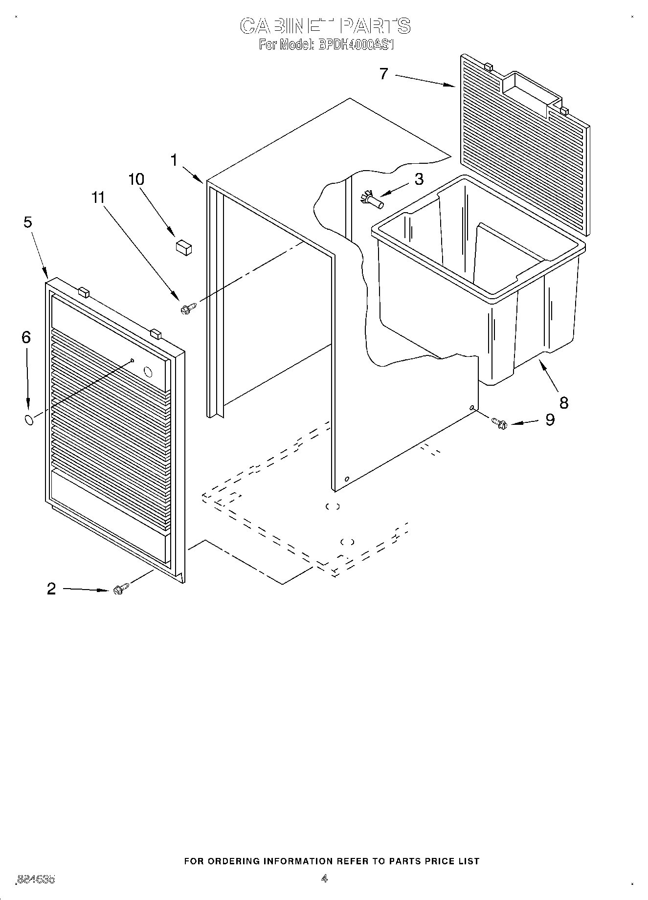 04 - CABINET, LIT/OPTIONAL