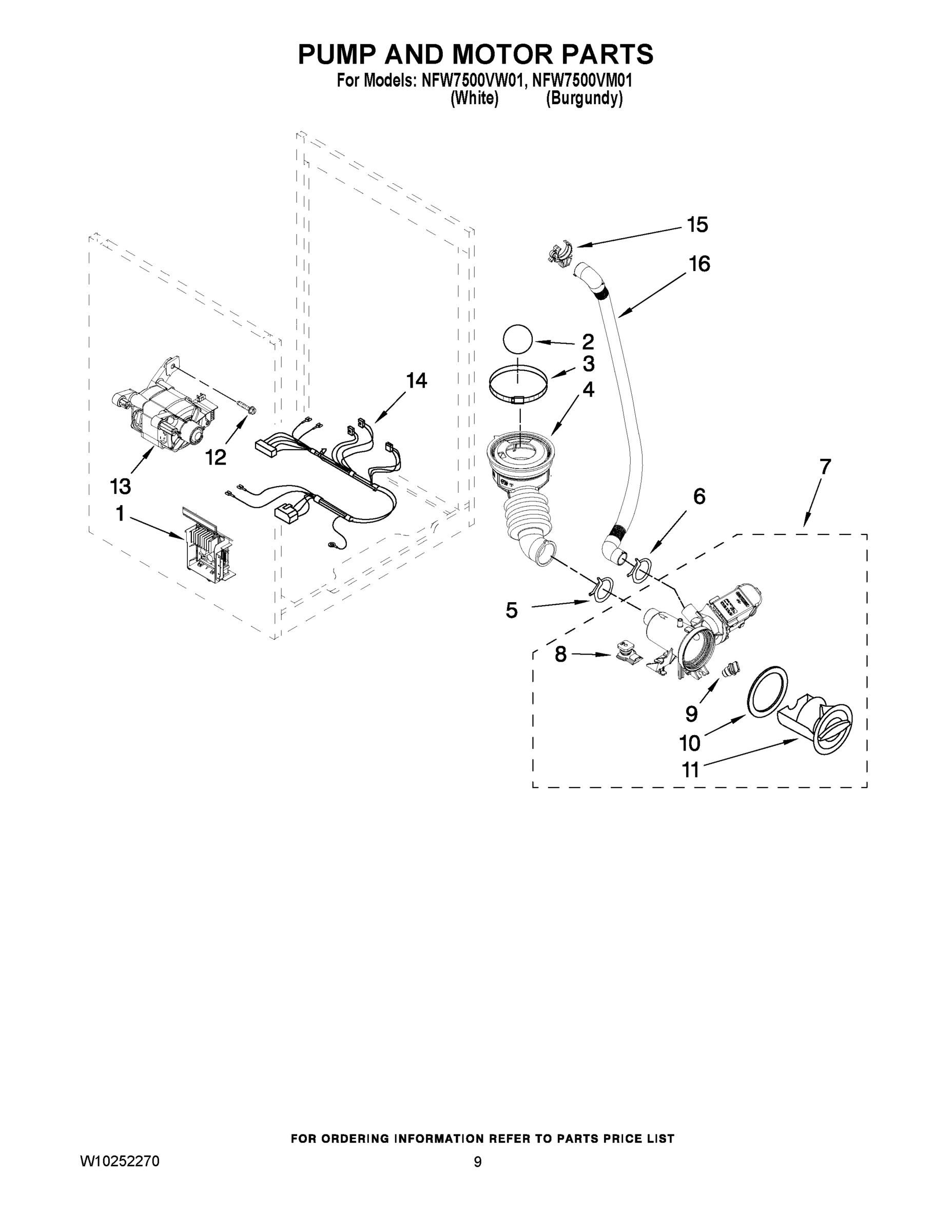 06 - PUMP AND MOTOR PARTS