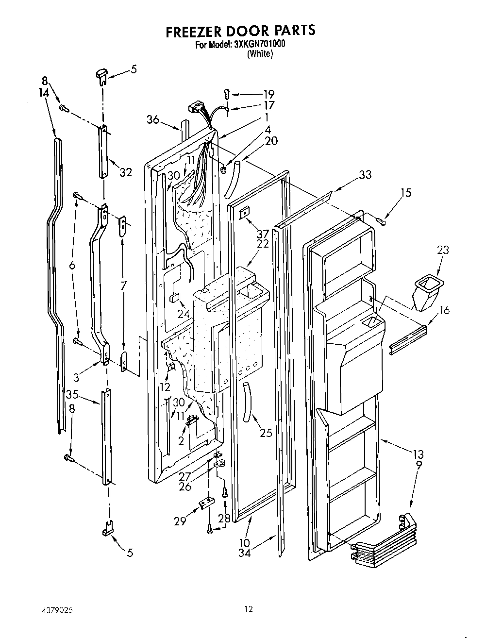 07 - FREEZER DOOR