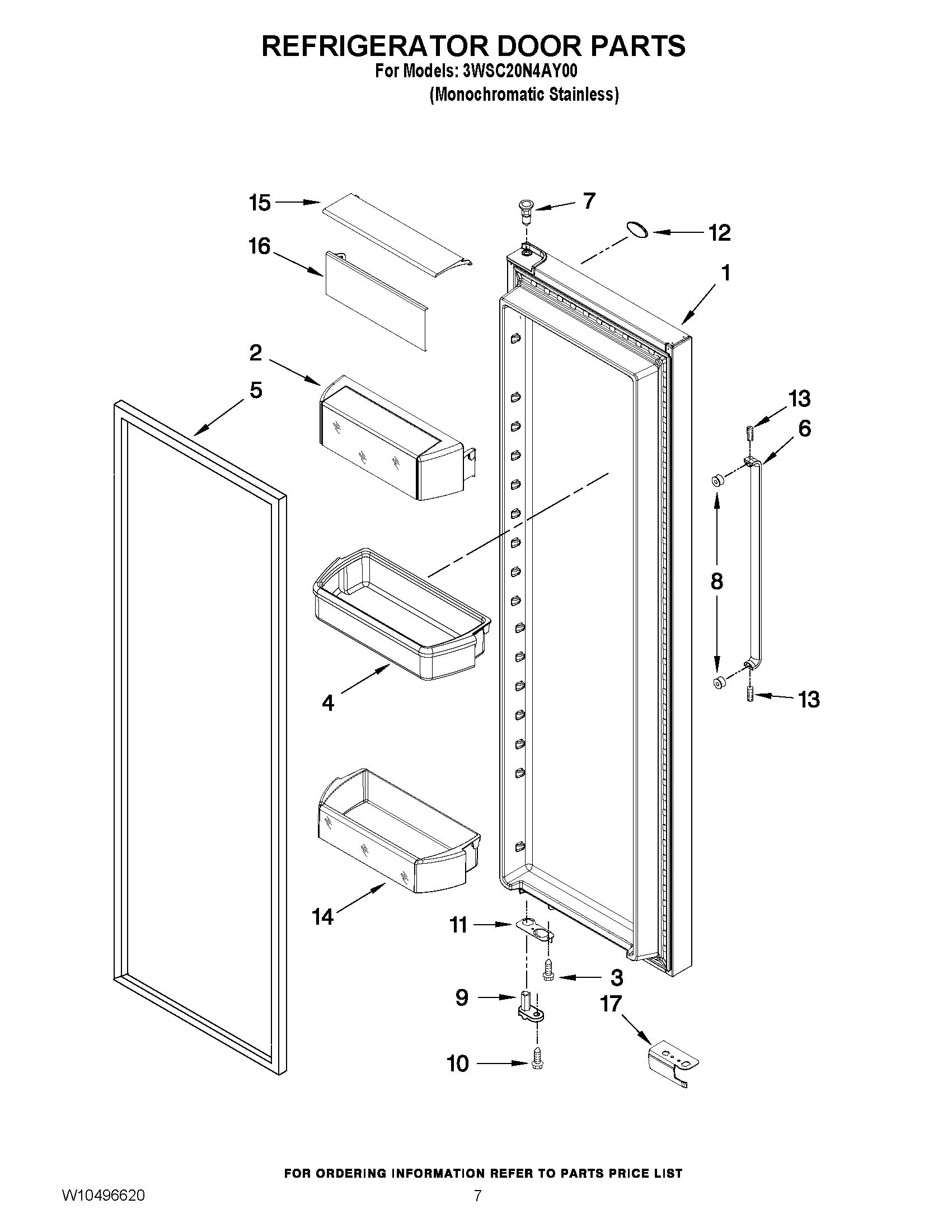 05 - REFRIGERATOR DOOR PARTS