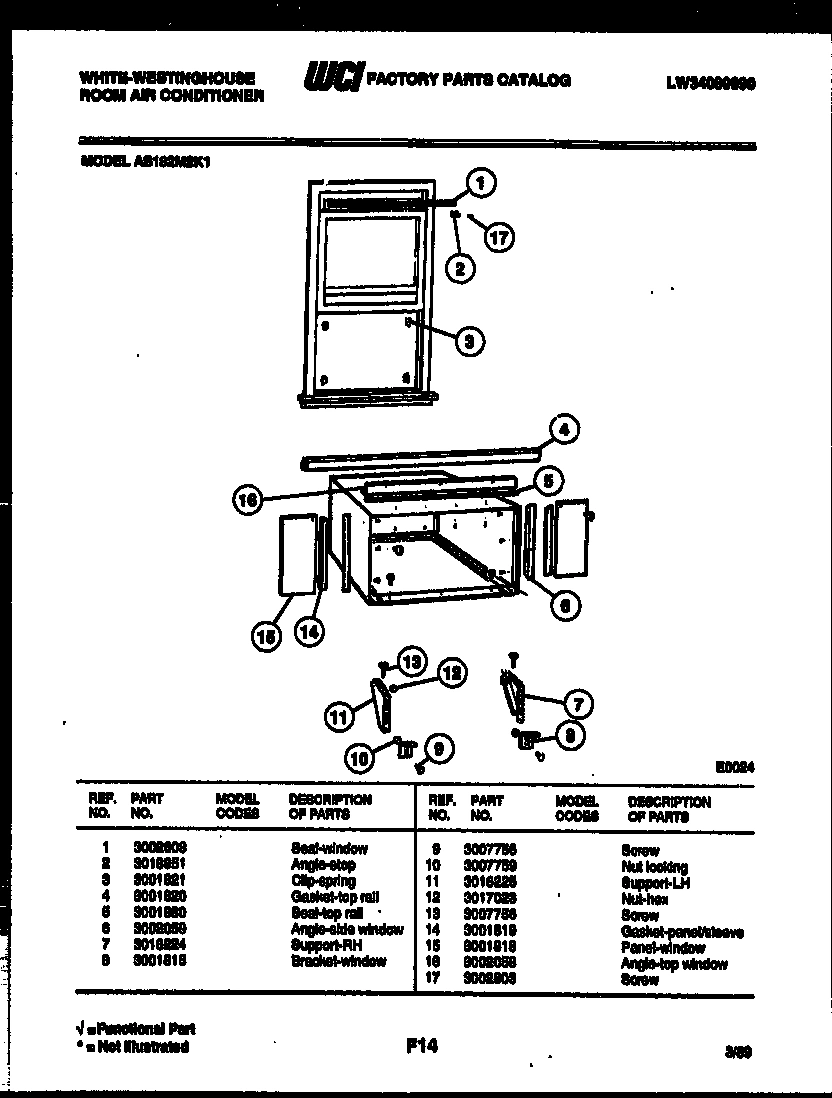 06 - CABINET AND INSTALLATION PARTS