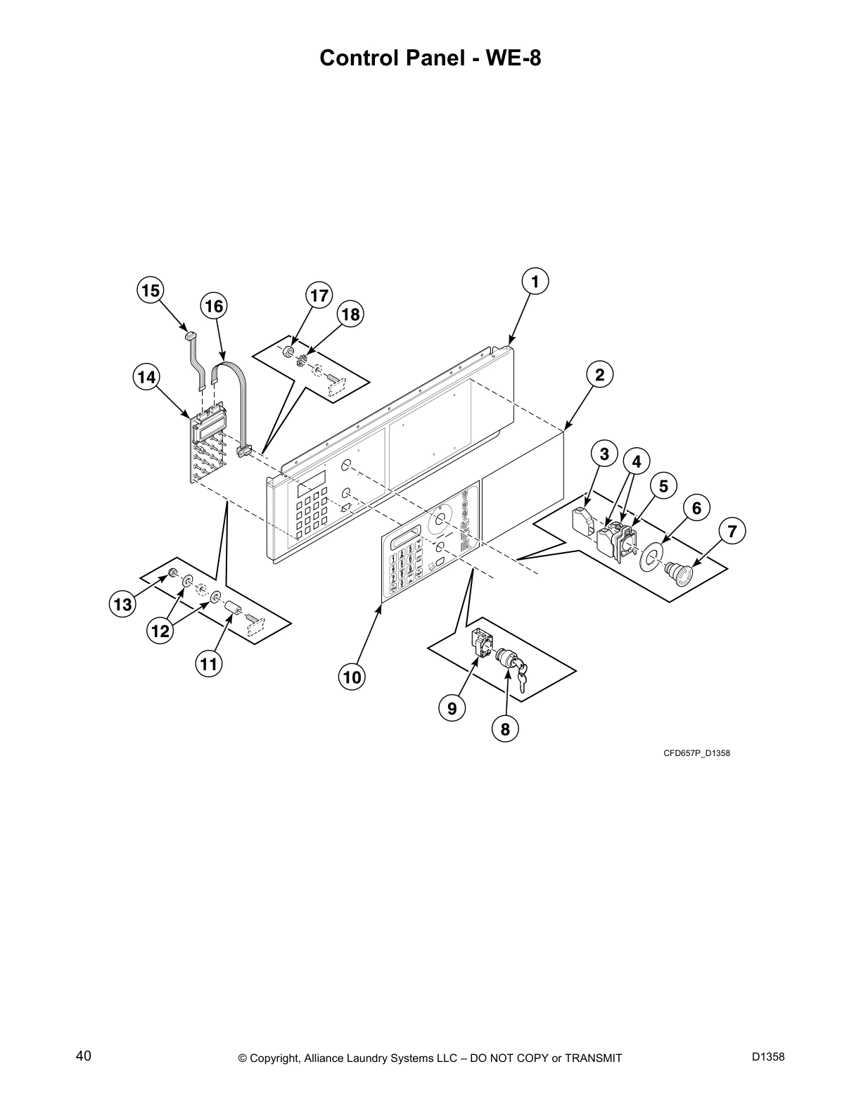 Control Panel - WE-8
