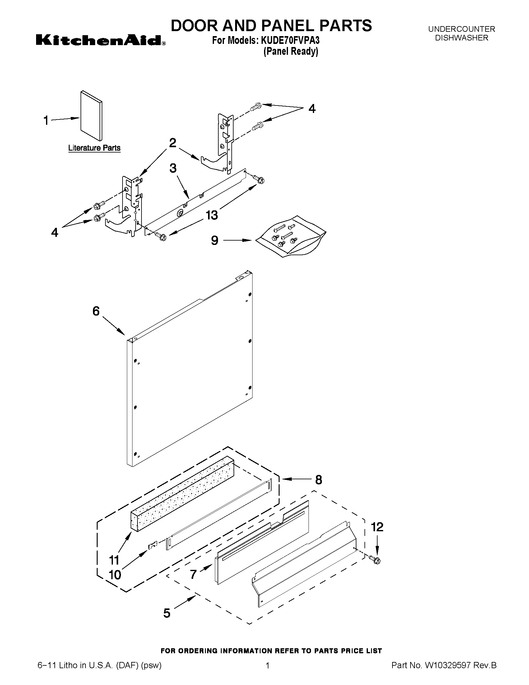 01 - DOOR AND PANEL PARTS