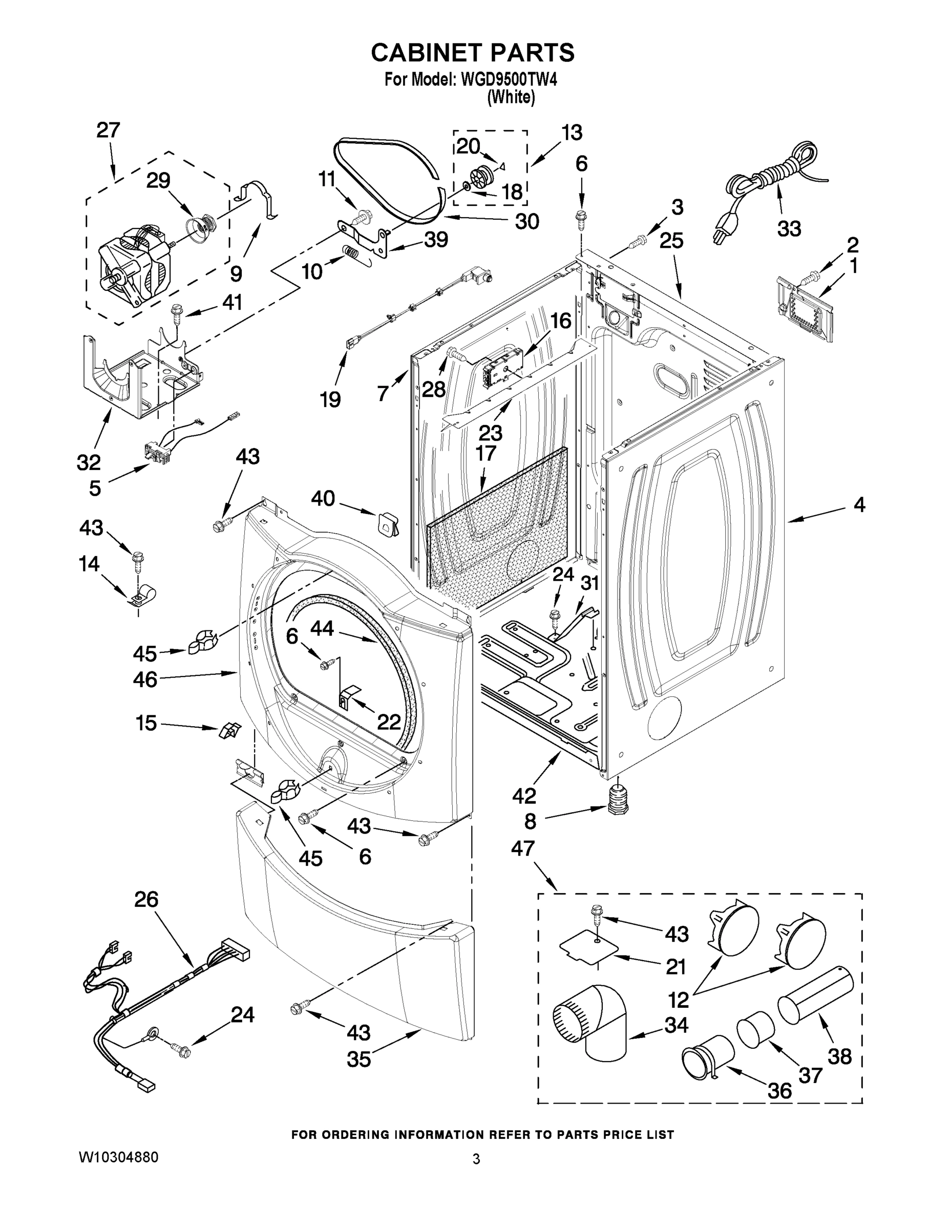 02 - CABINET PARTS
