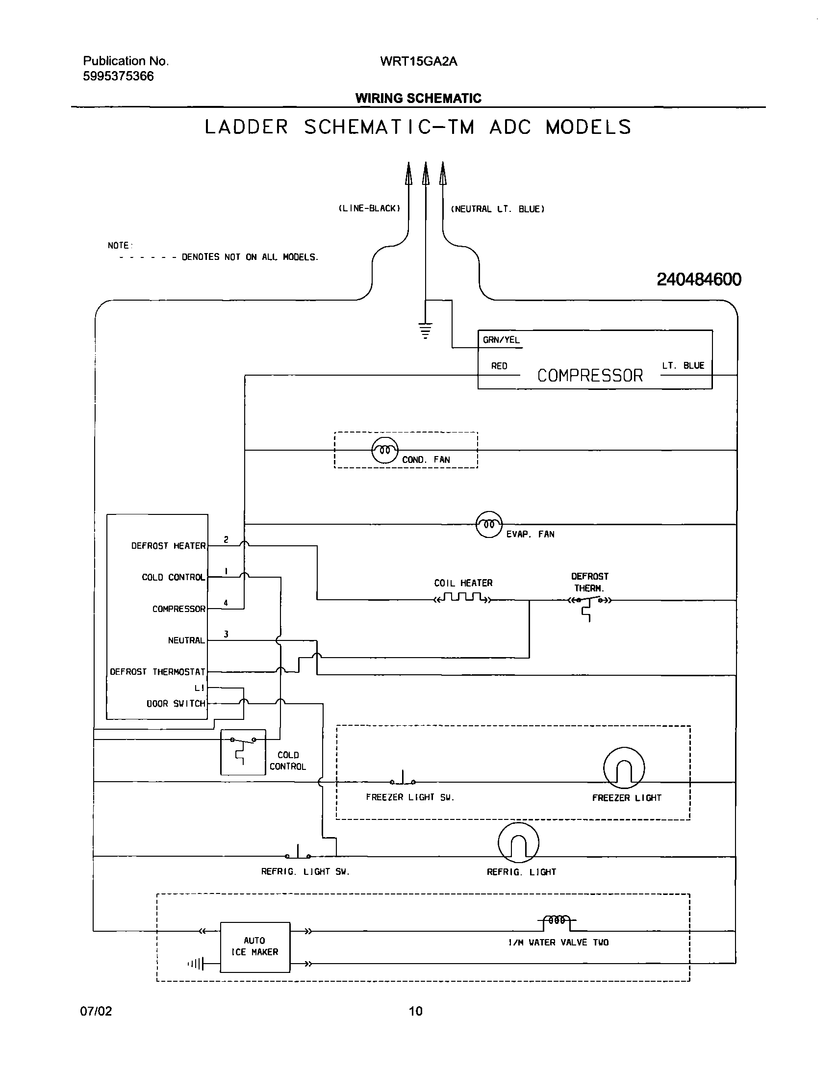 10 - WIRING SCHEMATIC