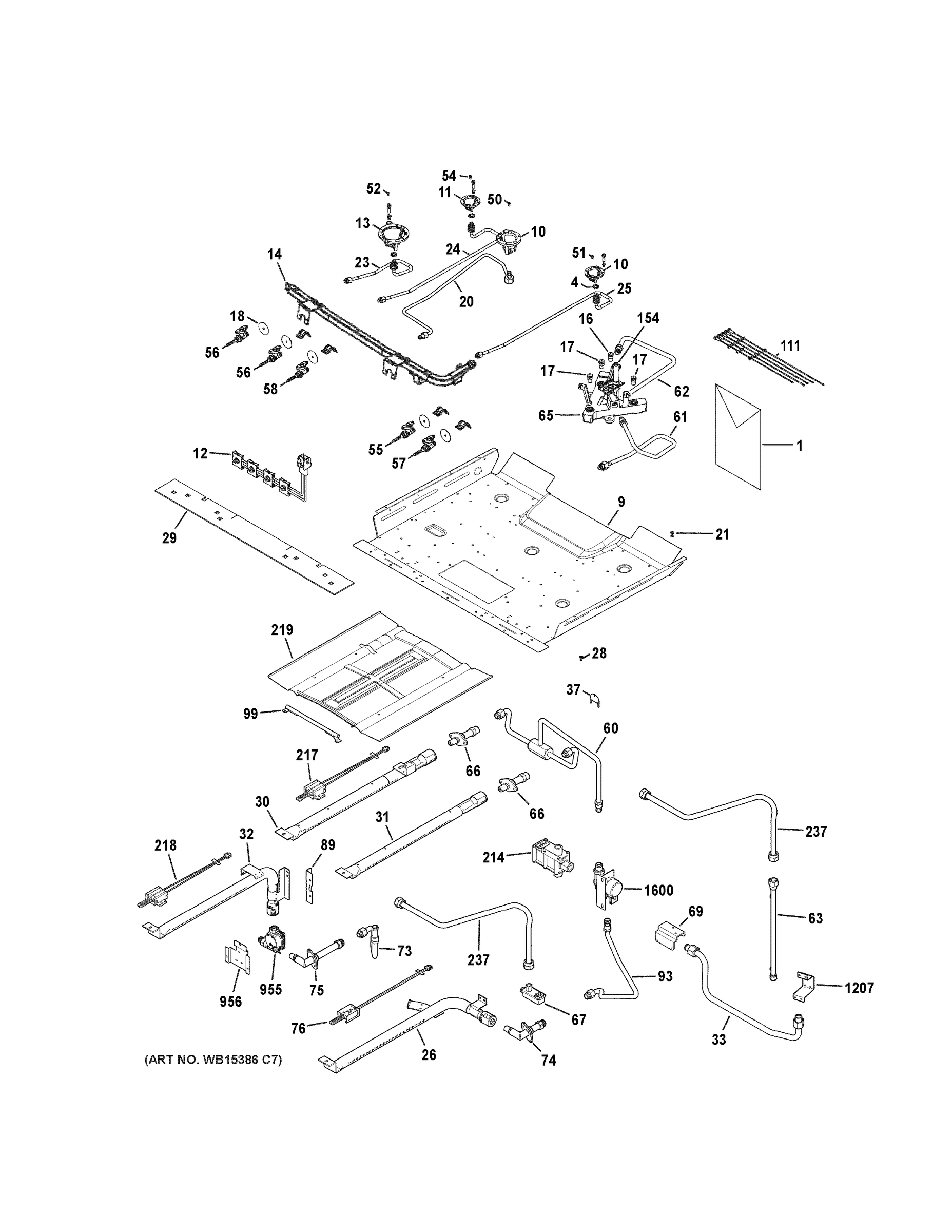 GAS & BURNER PARTS