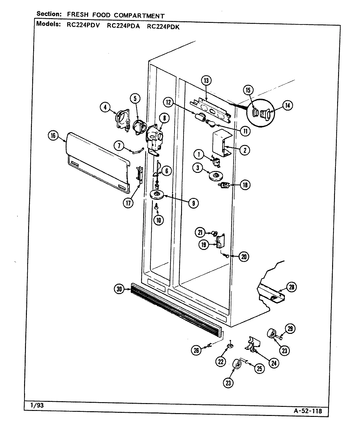 02 - FRESH FOOD COMPARTMENT